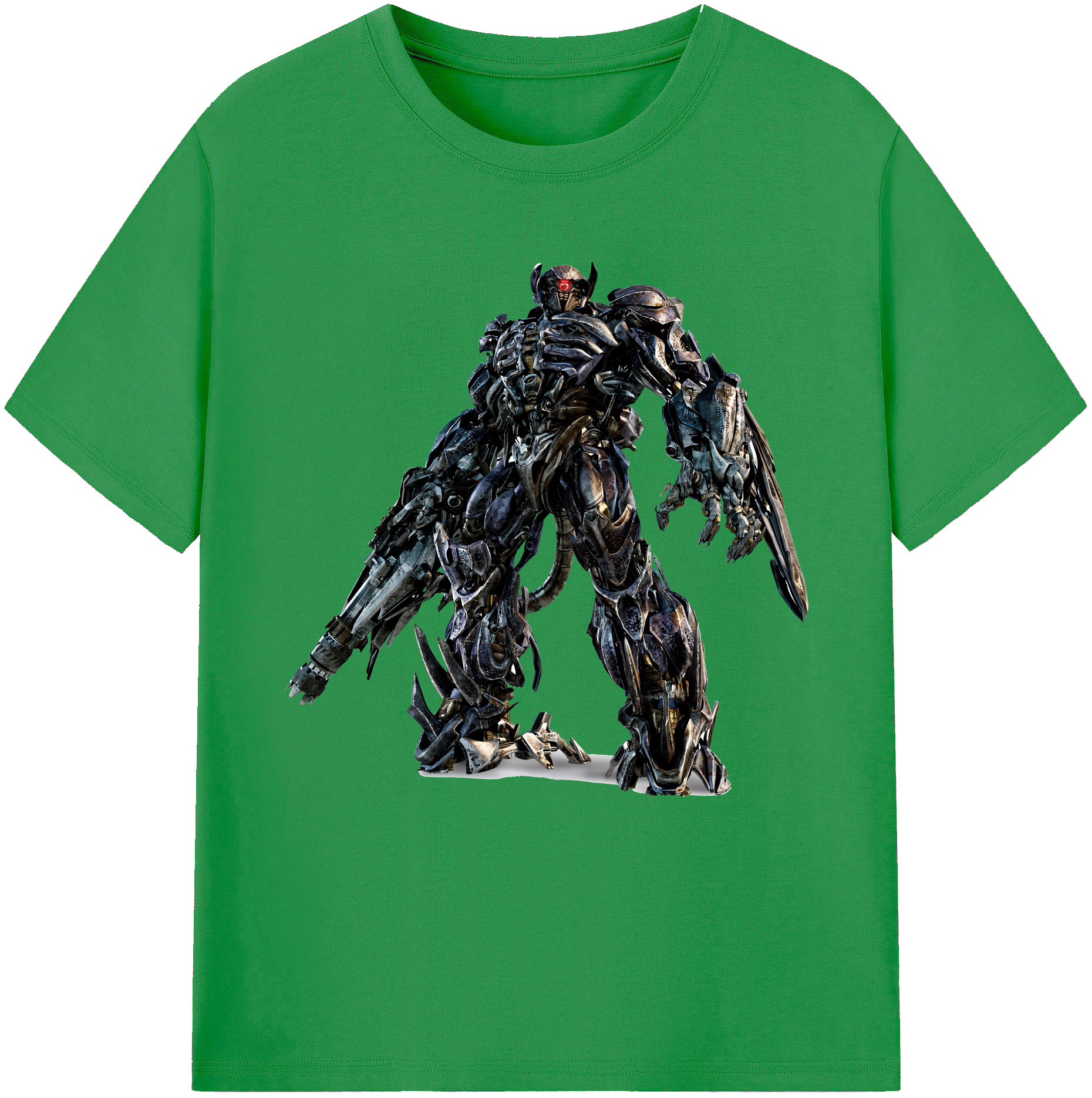（画像用） Transformers トランスフォーマー レディースカジュアルプリントTシャツ（綿100％）