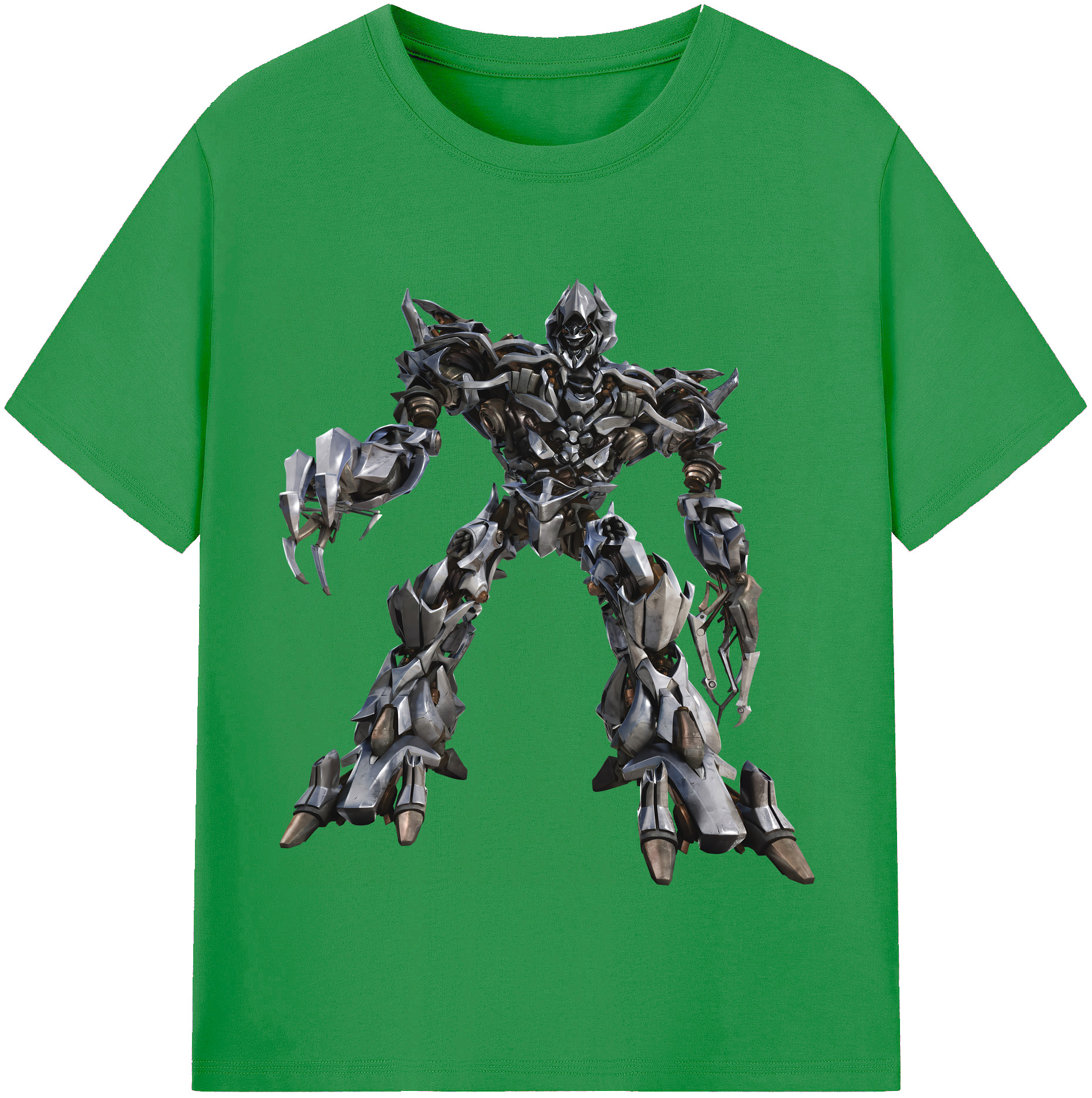（画像用） Transformers トランスフォーマー レディースカジュアルプリントTシャツ（綿100％）