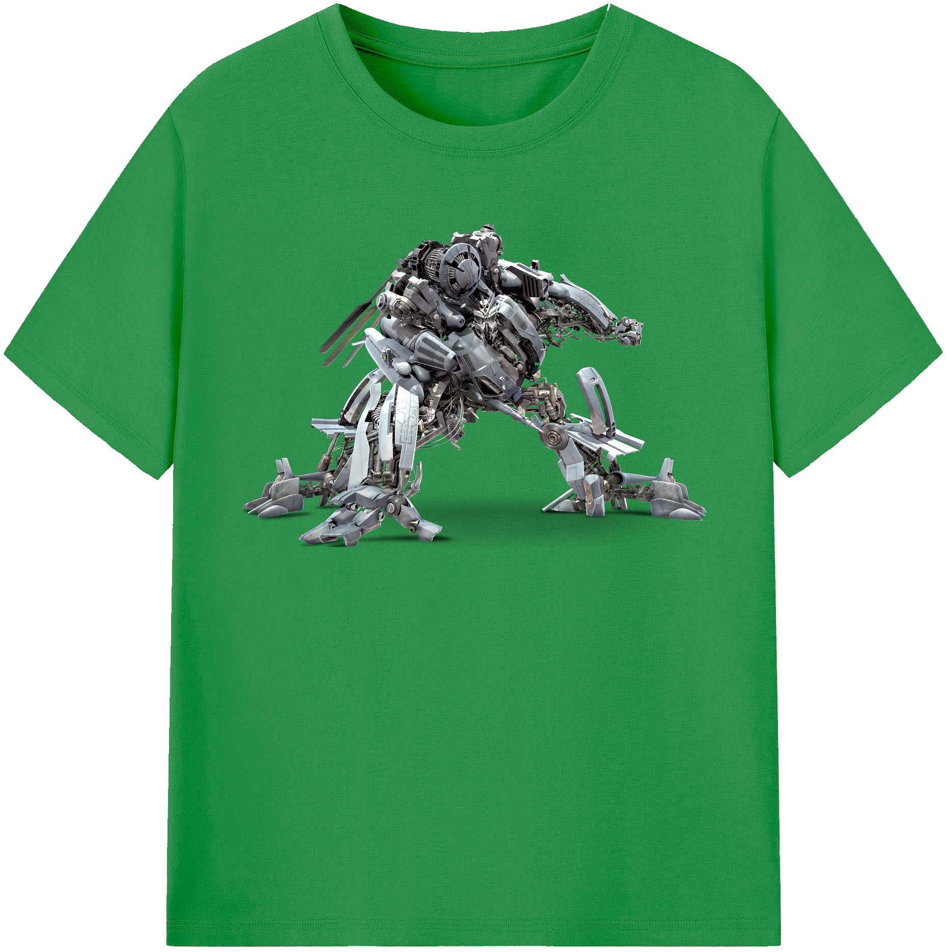 （画像用） Transformers トランスフォーマー レディースカジュアルプリントTシャツ（綿100％）