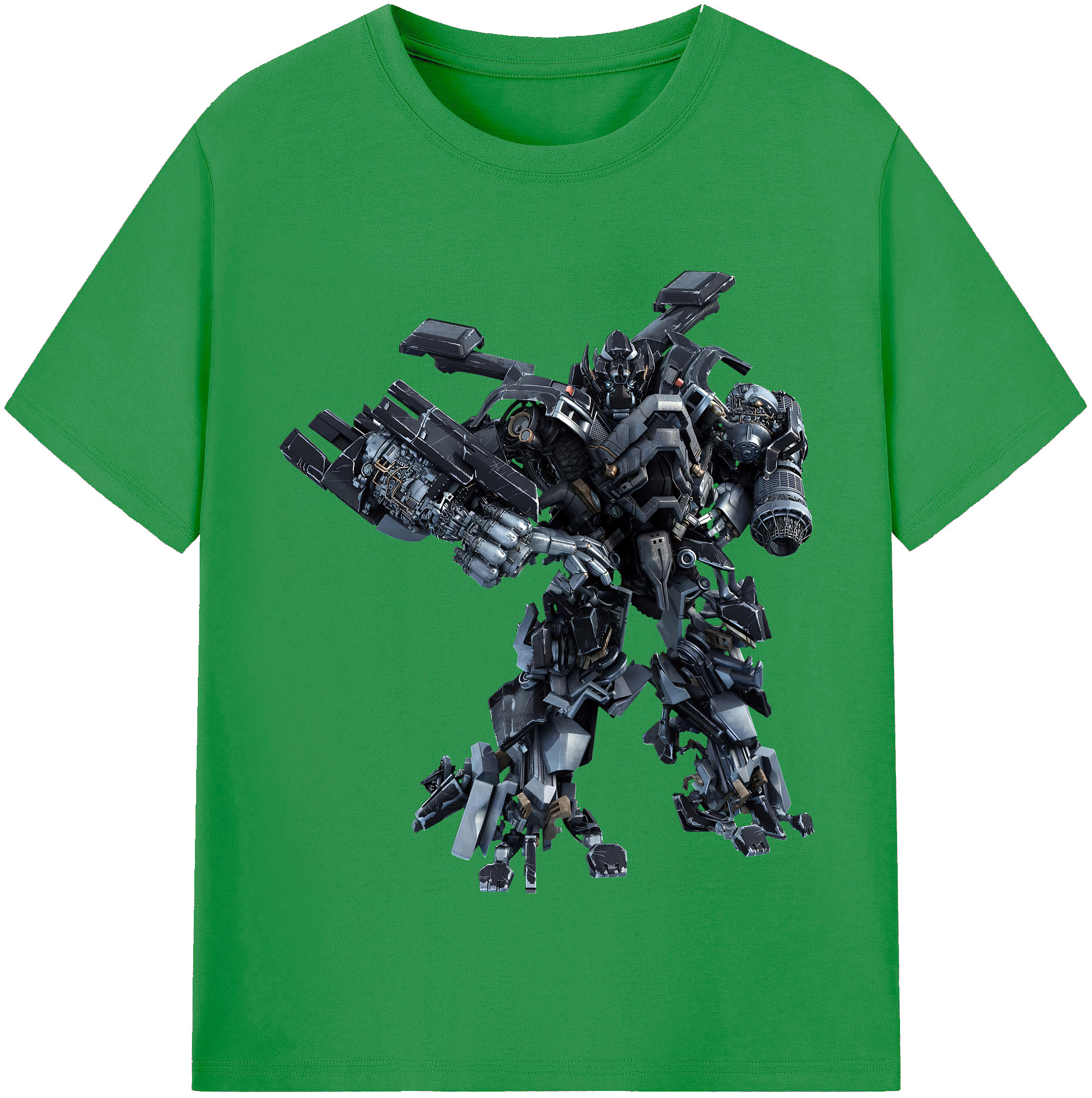 （画像用） Transformers トランスフォーマー レディースカジュアルプリントTシャツ（綿100％）