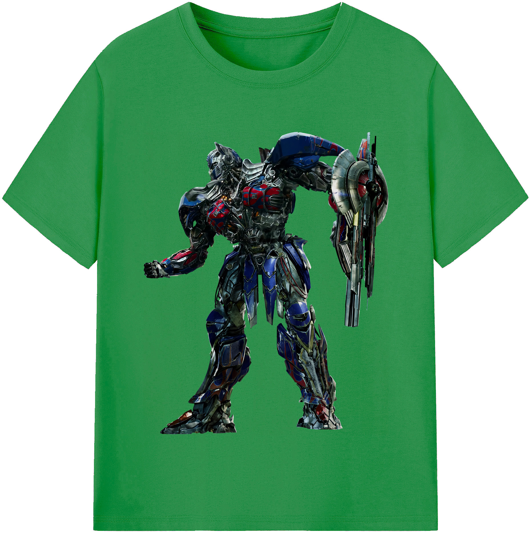 （画像用） Transformers トランスフォーマー レディースカジュアルプリントTシャツ（綿100％）