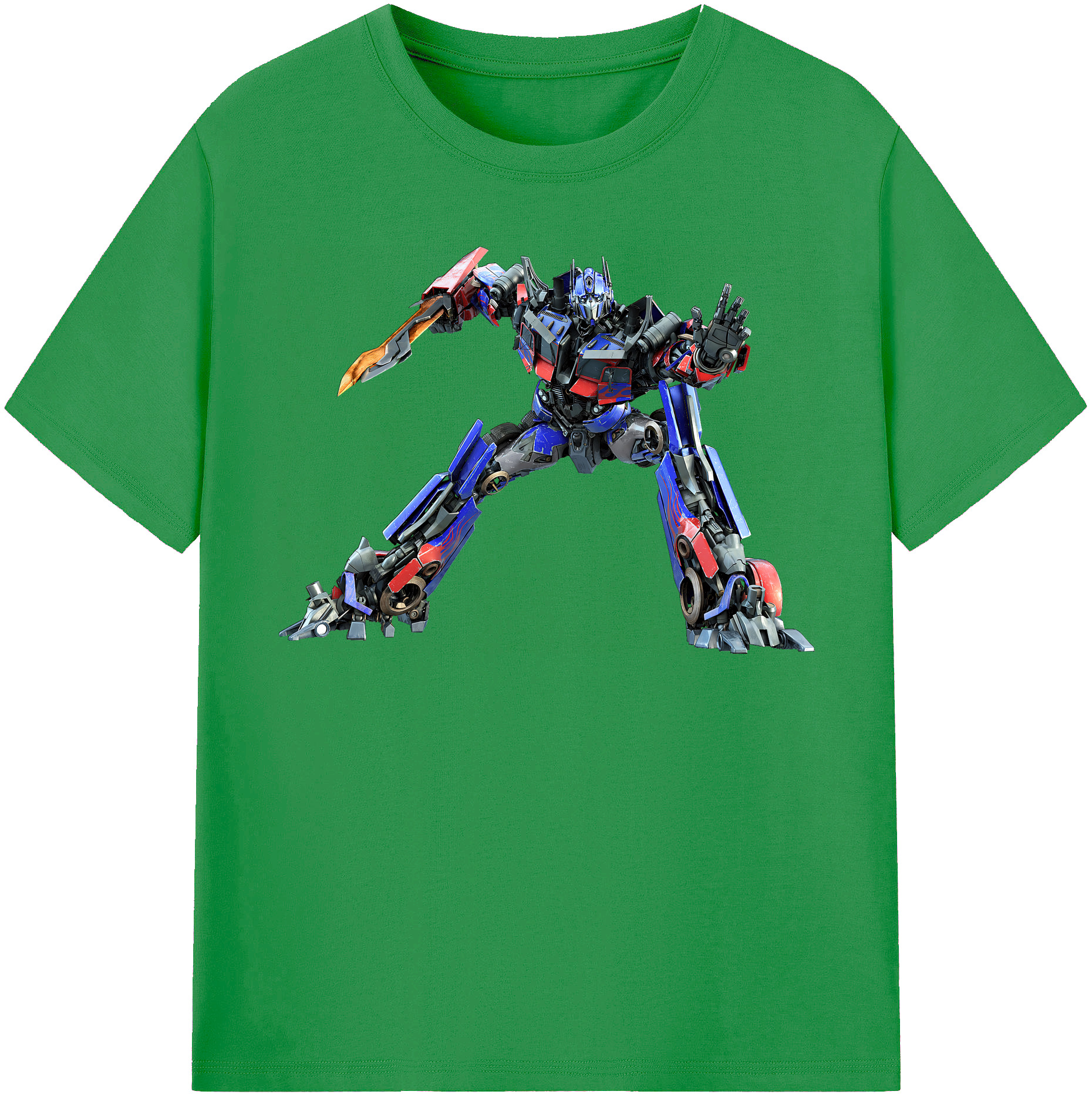 （画像用） Transformers トランスフォーマー レディースカジュアルプリントTシャツ（綿100％）