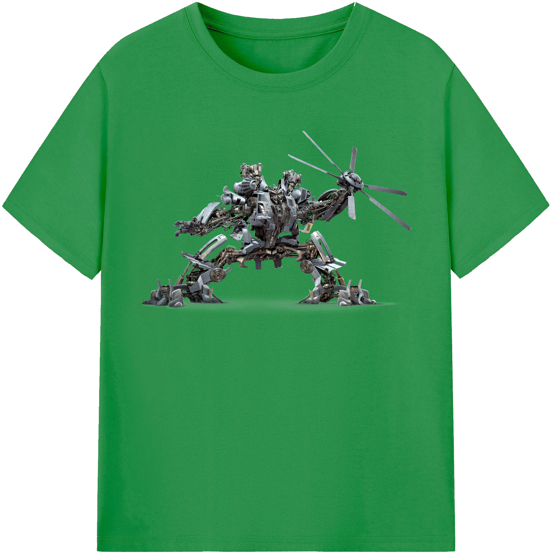 （画像用） Transformers トランスフォーマー レディースカジュアルプリントTシャツ（綿100％）