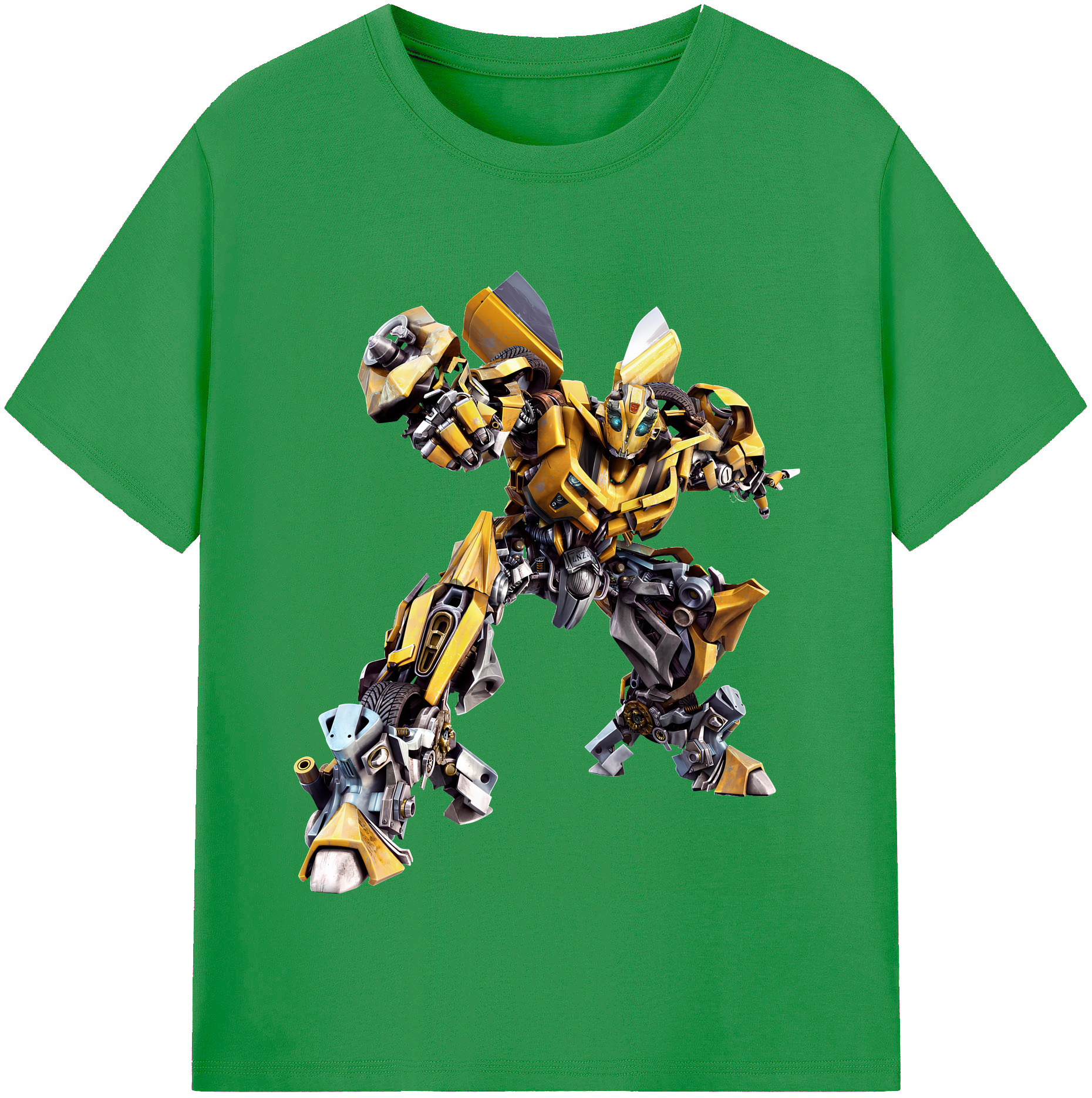 （画像用） Transformers トランスフォーマー レディースカジュアルプリントTシャツ（綿100％）