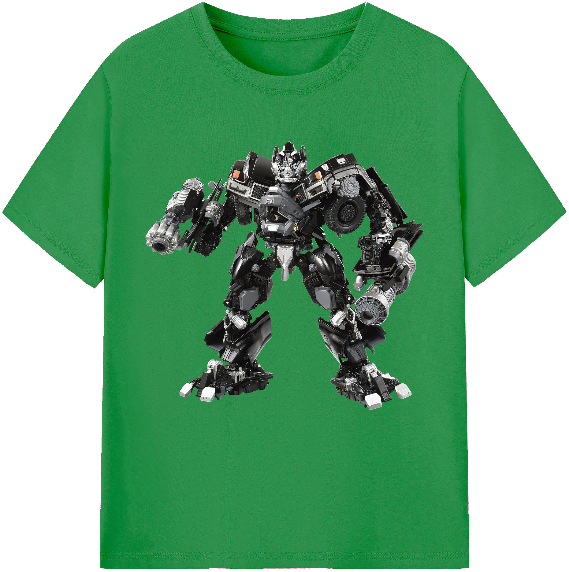 （画像用） Transformers トランスフォーマー レディースカジュアルプリントTシャツ（綿100％）