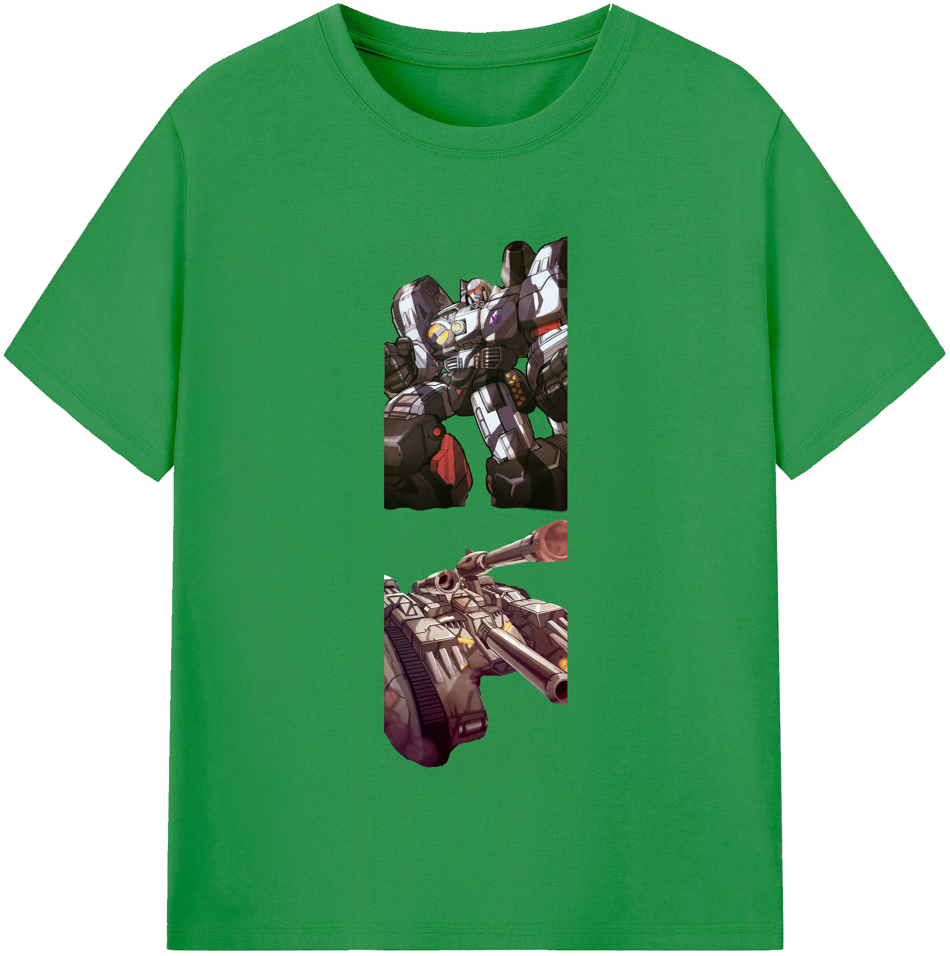 （画像用） Transformers トランスフォーマー レディースカジュアルプリントTシャツ（綿100％）