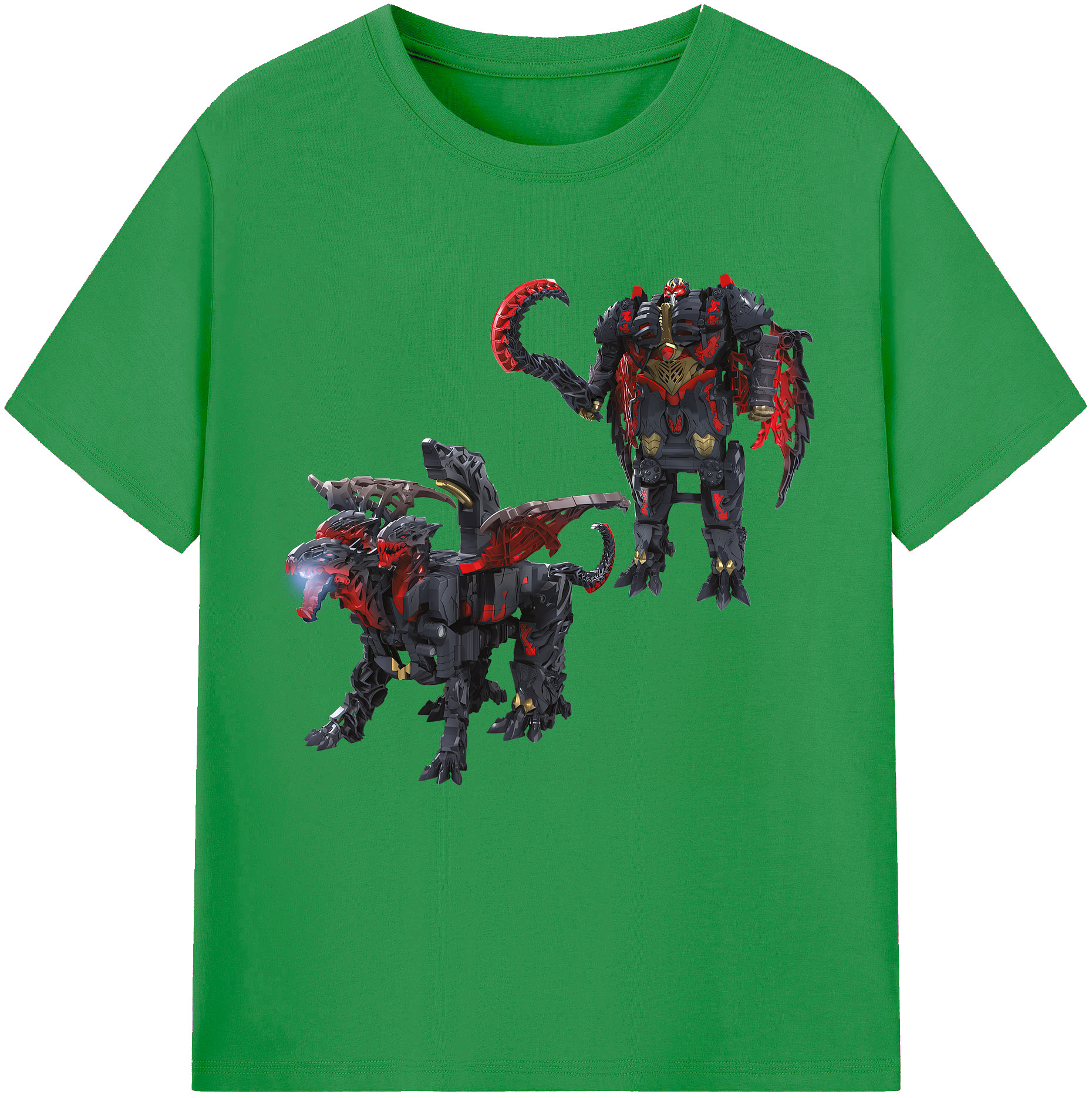 （画像用） Transformers トランスフォーマー レディースカジュアルプリントTシャツ（綿100％）