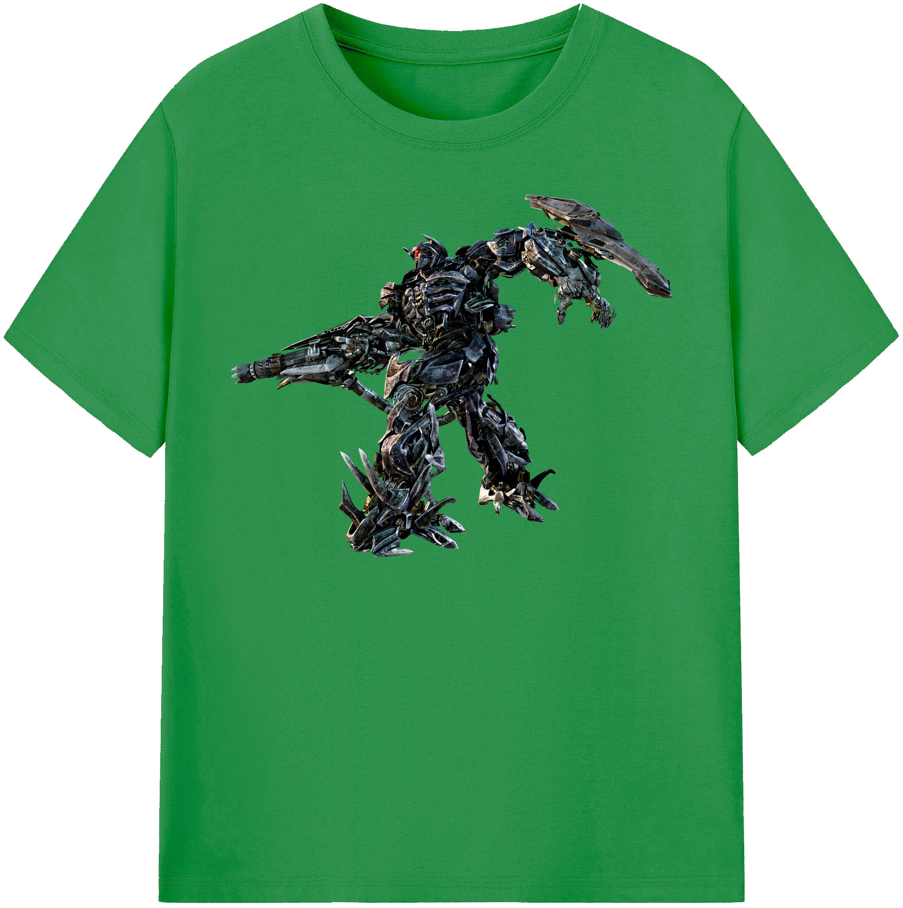 （画像用） Transformers トランスフォーマー レディースカジュアルプリントTシャツ（綿100％）