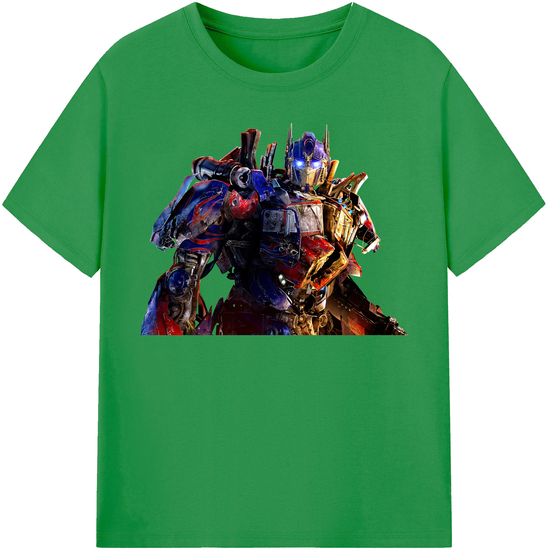 （画像用） Transformers トランスフォーマー レディースカジュアルプリントTシャツ（綿100％）