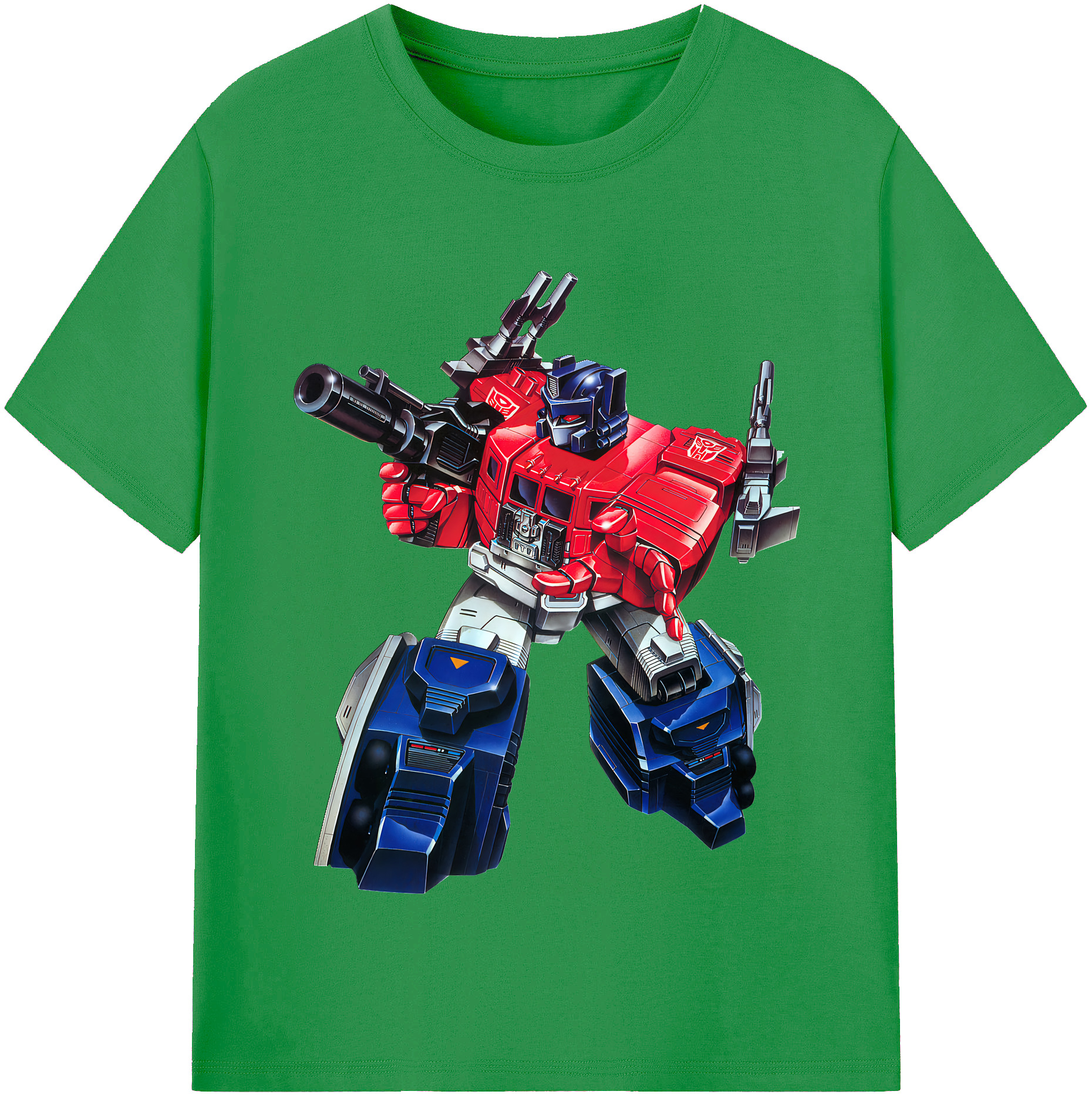 （画像用） Transformers トランスフォーマー レディースカジュアルプリントTシャツ（綿100％）