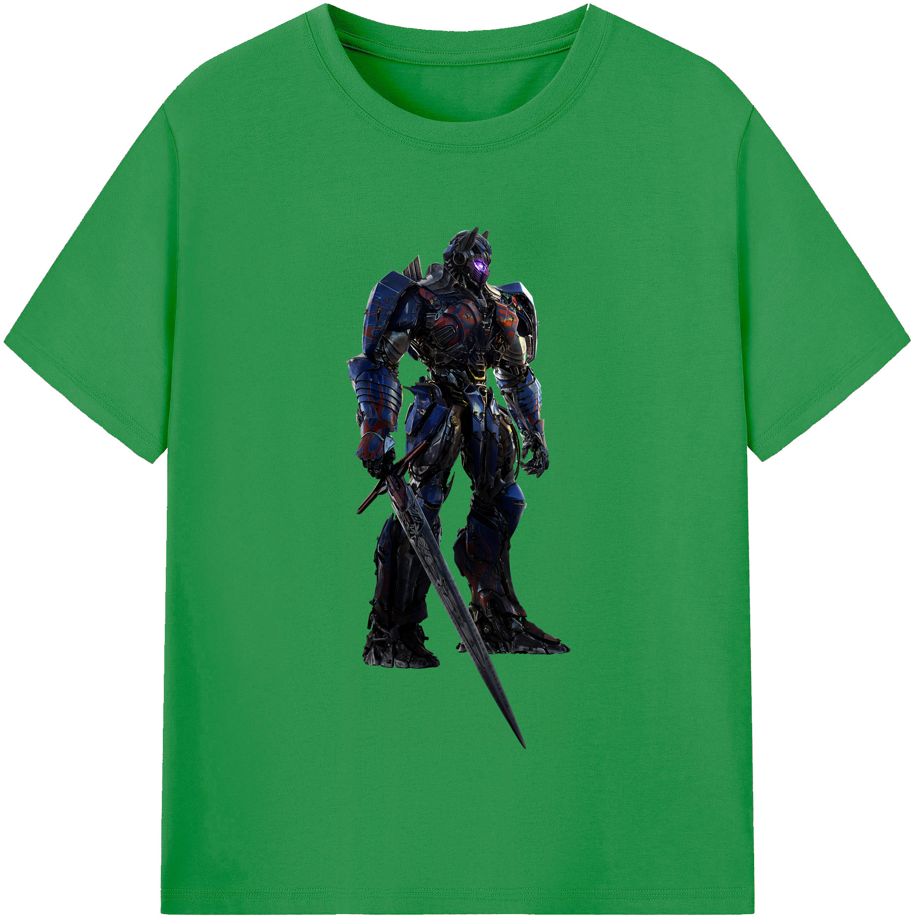 （画像用） Transformers トランスフォーマー レディースカジュアルプリントTシャツ（綿100％）