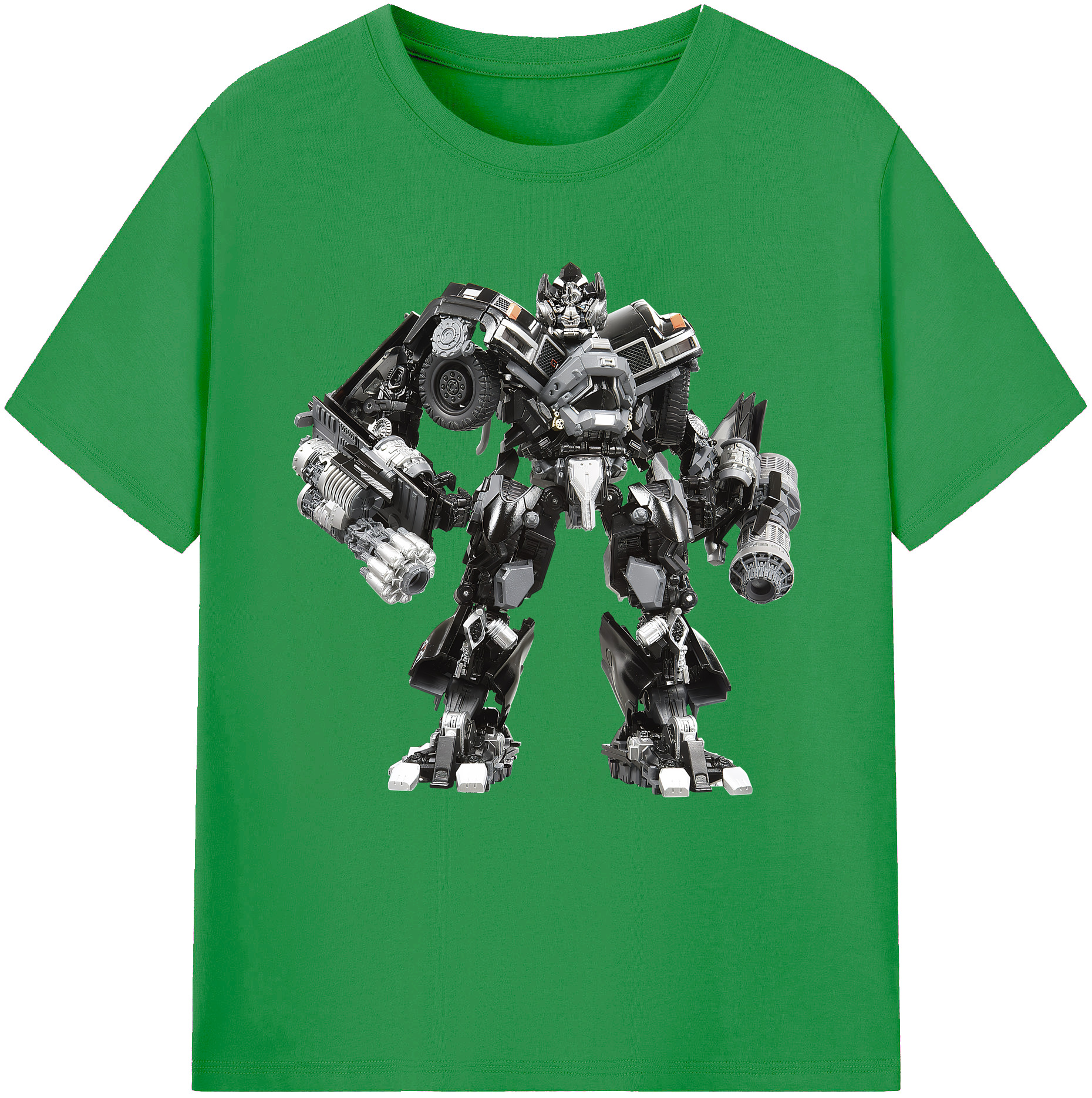 （画像用） Transformers トランスフォーマー レディースカジュアルプリントTシャツ（綿100％）