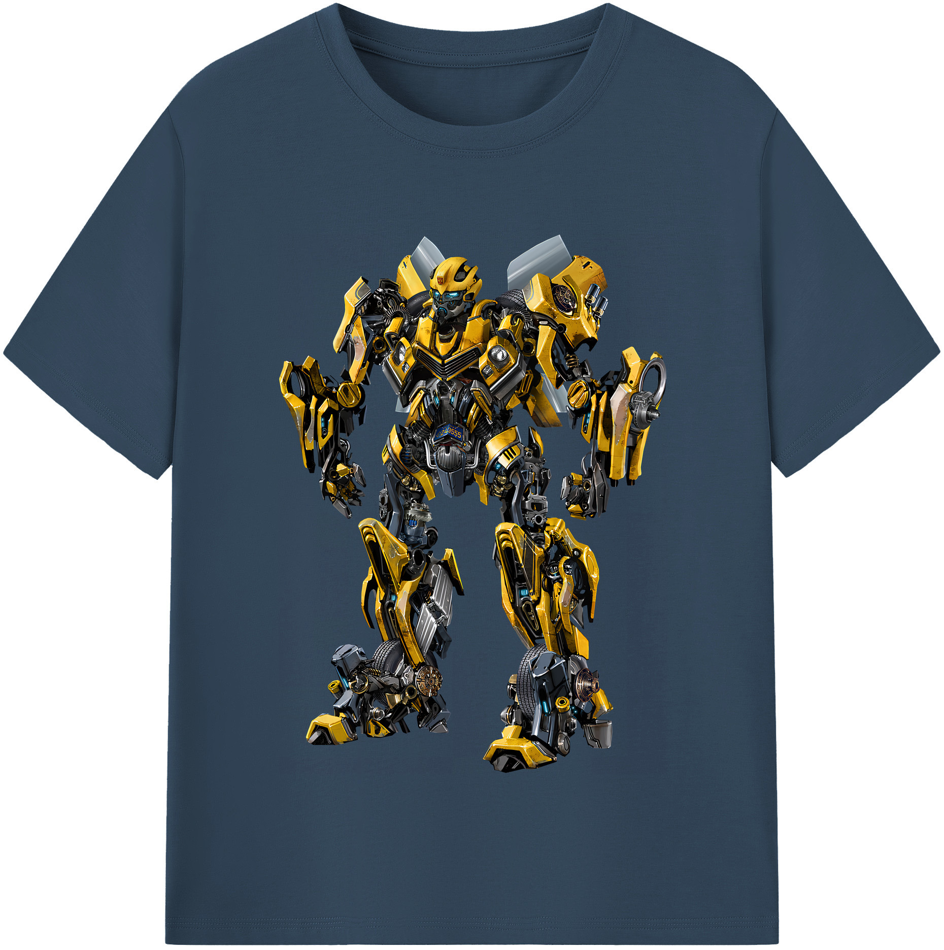 （画像用） Transformers トランスフォーマー レディースカジュアルプリントTシャツ（綿100％）