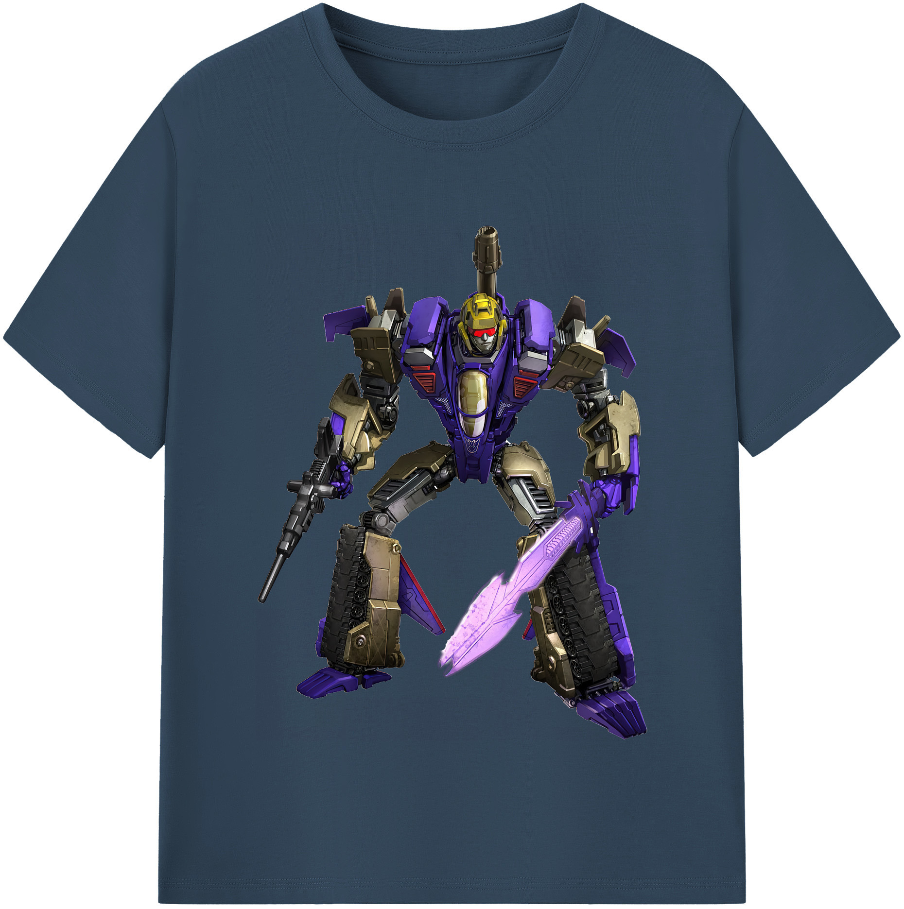 （画像用） Transformers トランスフォーマー レディースカジュアルプリントTシャツ（綿100％）