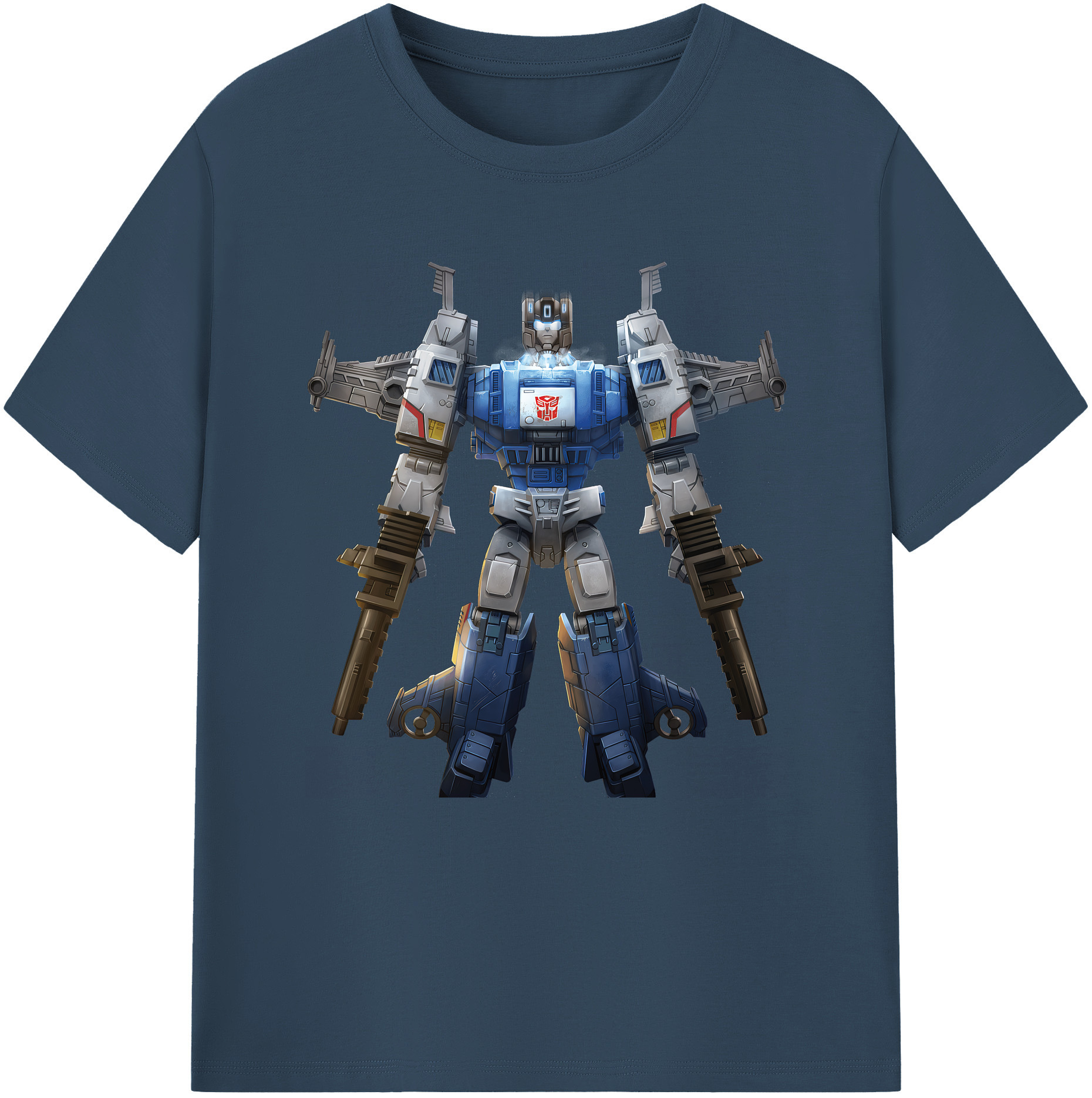 （画像用） Transformers トランスフォーマー レディースカジュアルプリントTシャツ（綿100％）