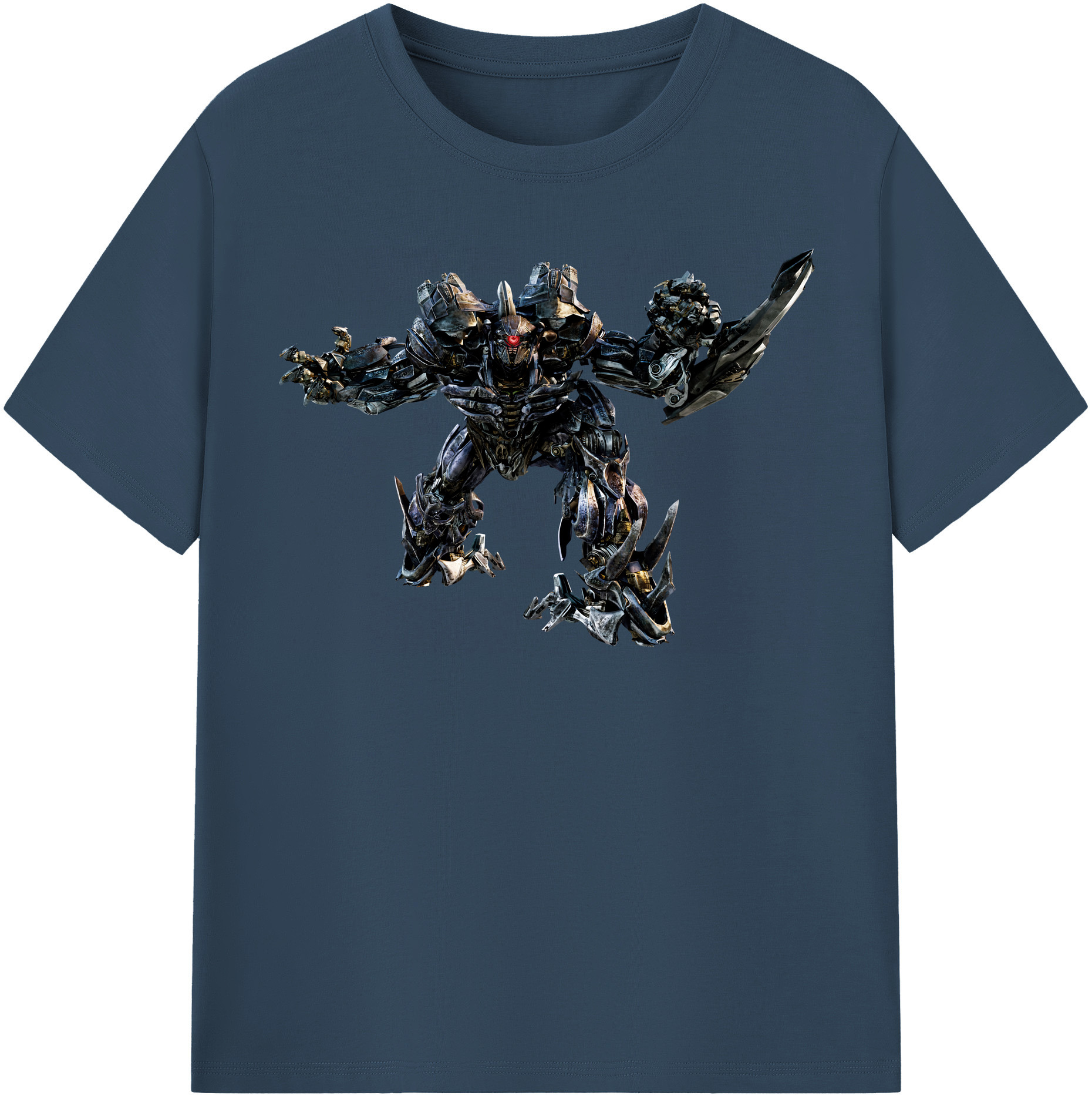 （画像用） Transformers トランスフォーマー レディースカジュアルプリントTシャツ（綿100％）