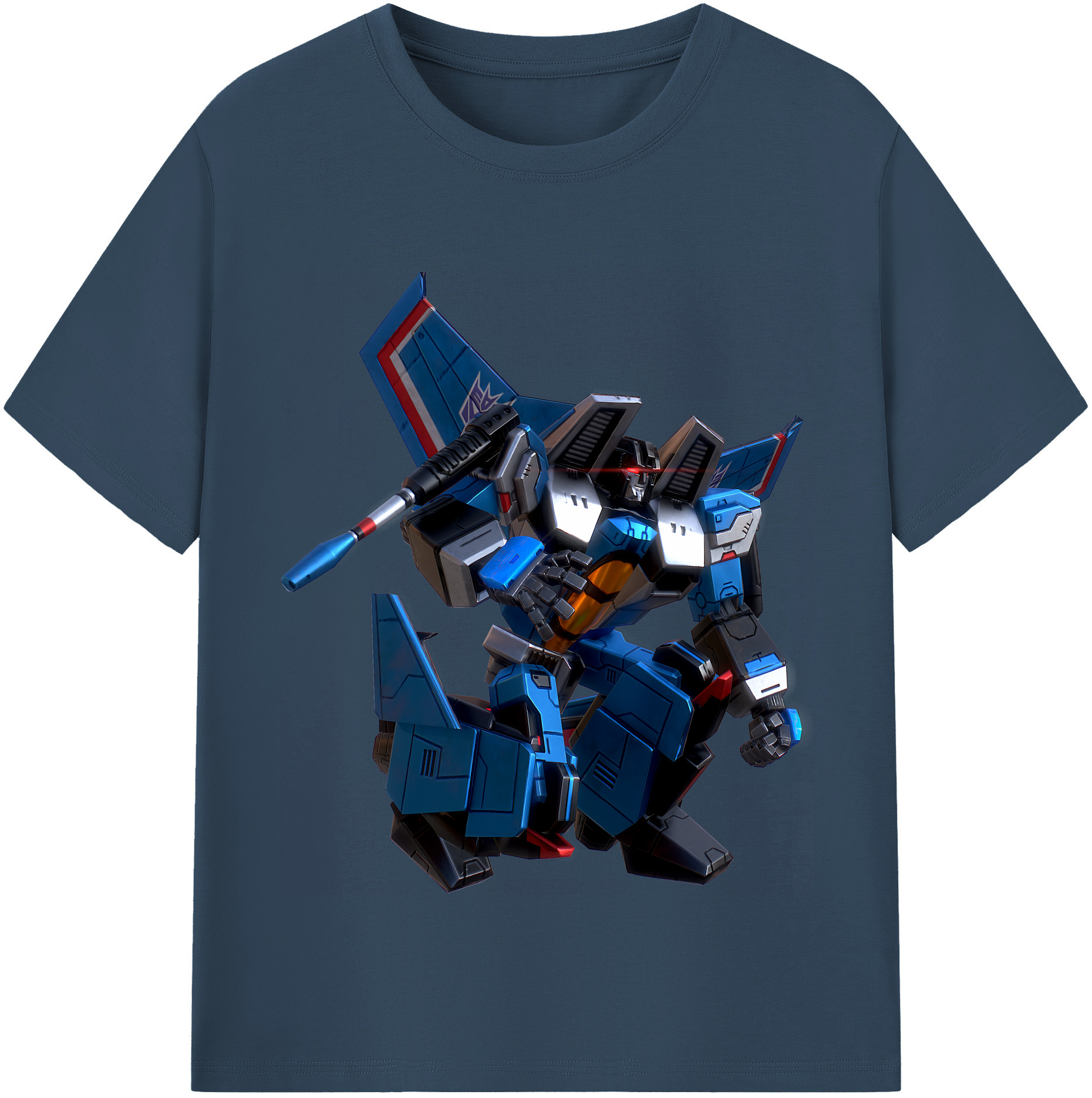 （画像用） Transformers トランスフォーマー レディースカジュアルプリントTシャツ（綿100％）