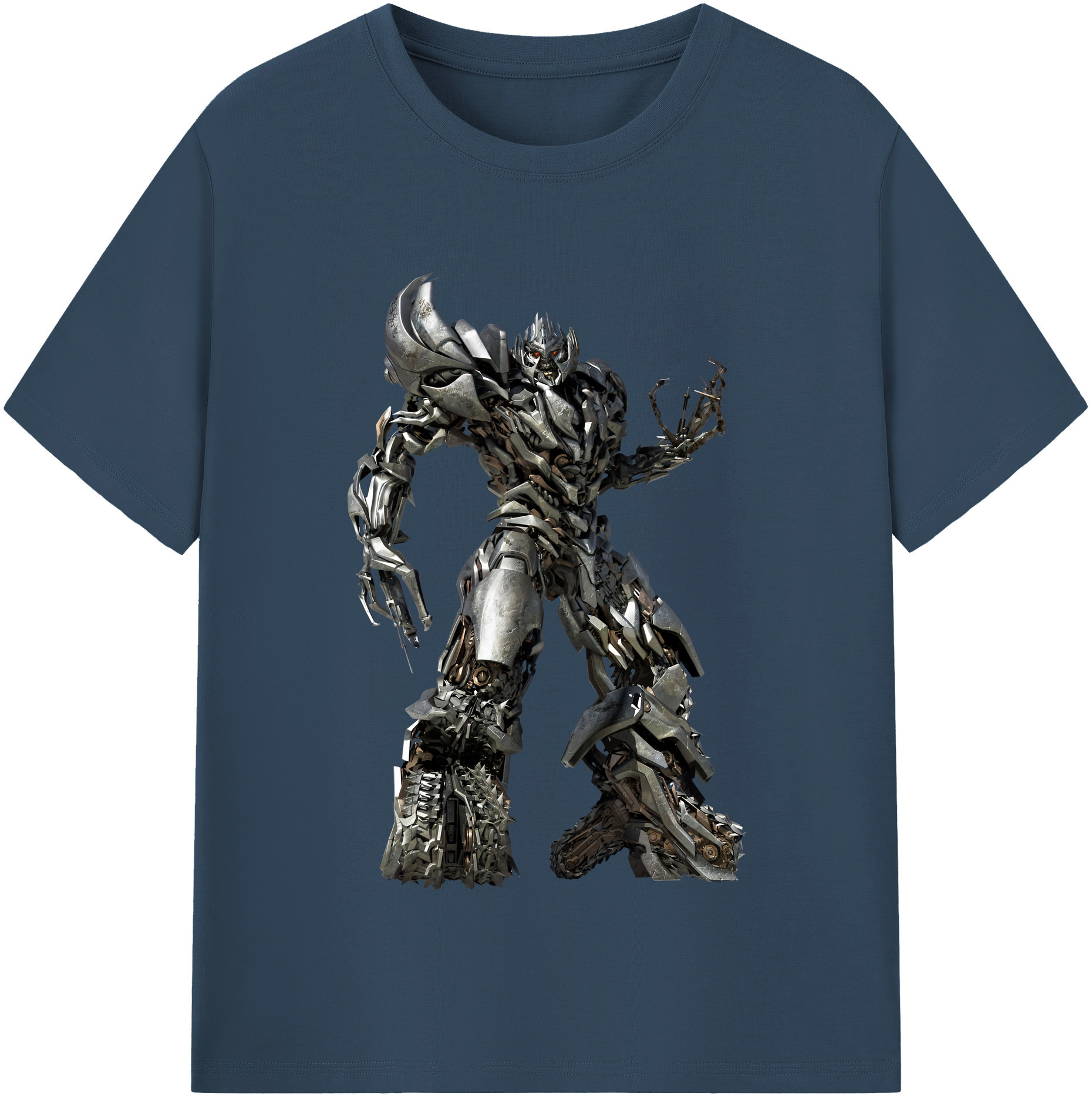 （画像用） Transformers トランスフォーマー レディースカジュアルプリントTシャツ（綿100％）