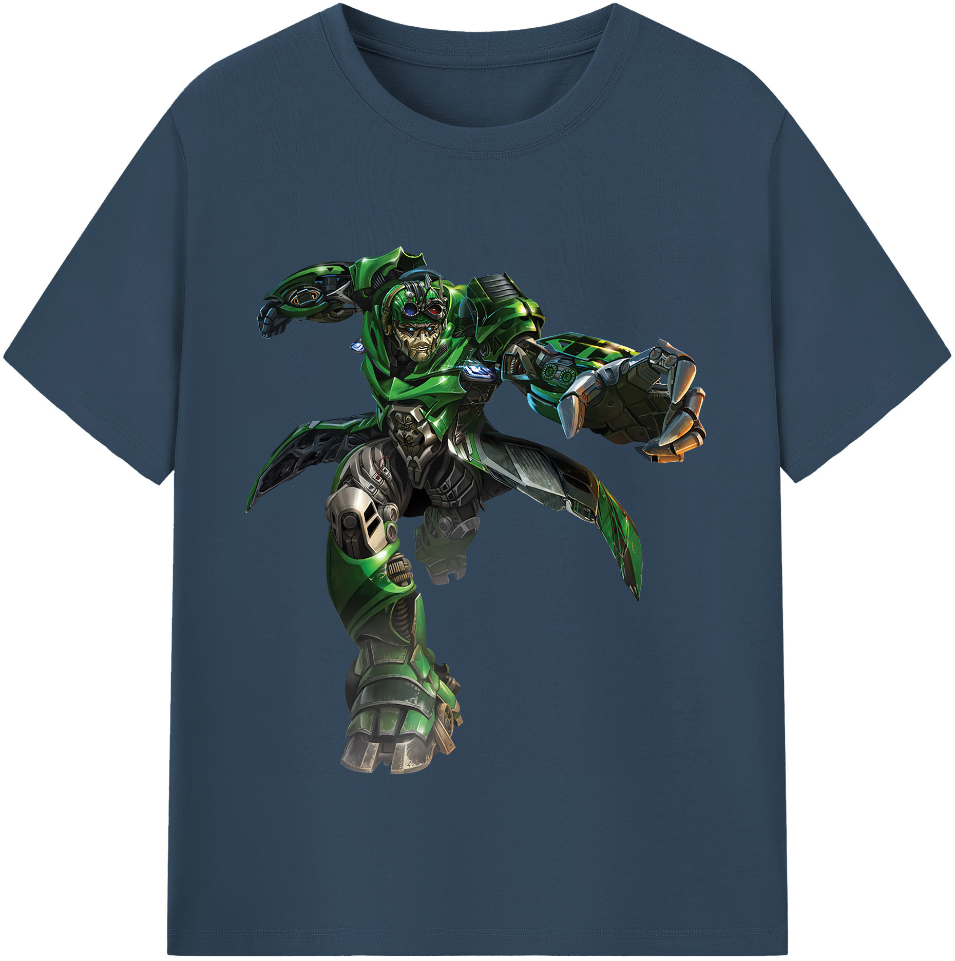 （画像用） Transformers トランスフォーマー レディースカジュアルプリントTシャツ（綿100％）