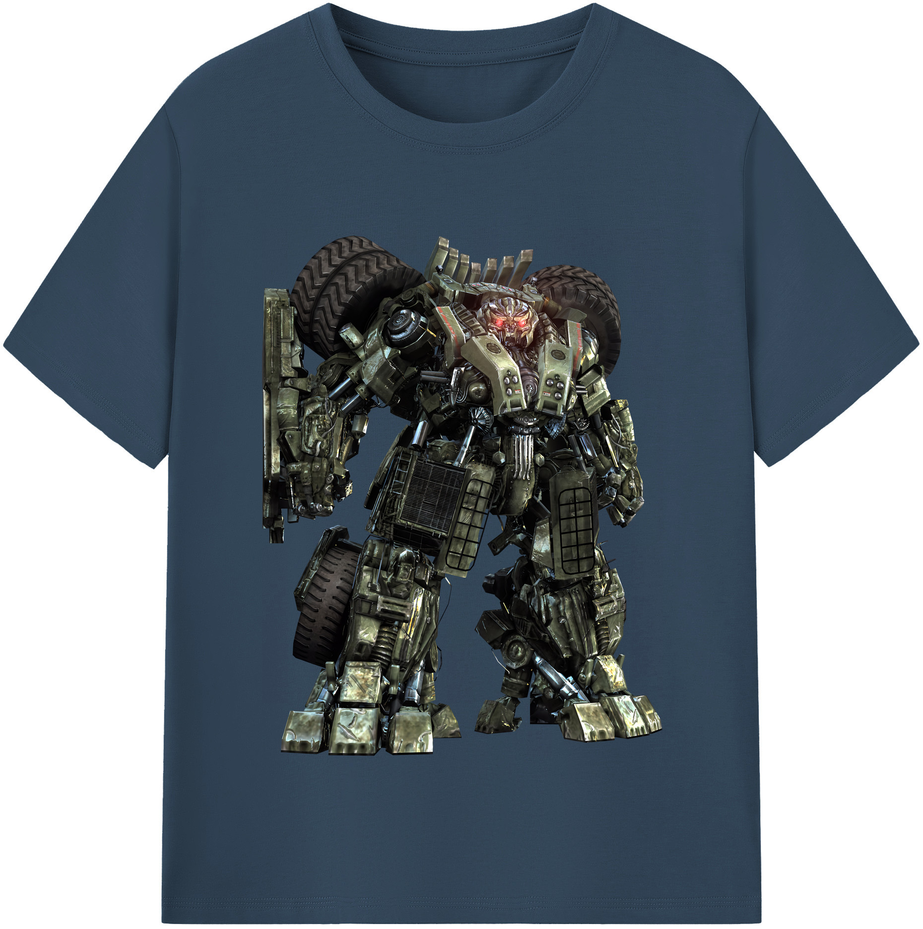（画像用） Transformers トランスフォーマー レディースカジュアルプリントTシャツ（綿100％）