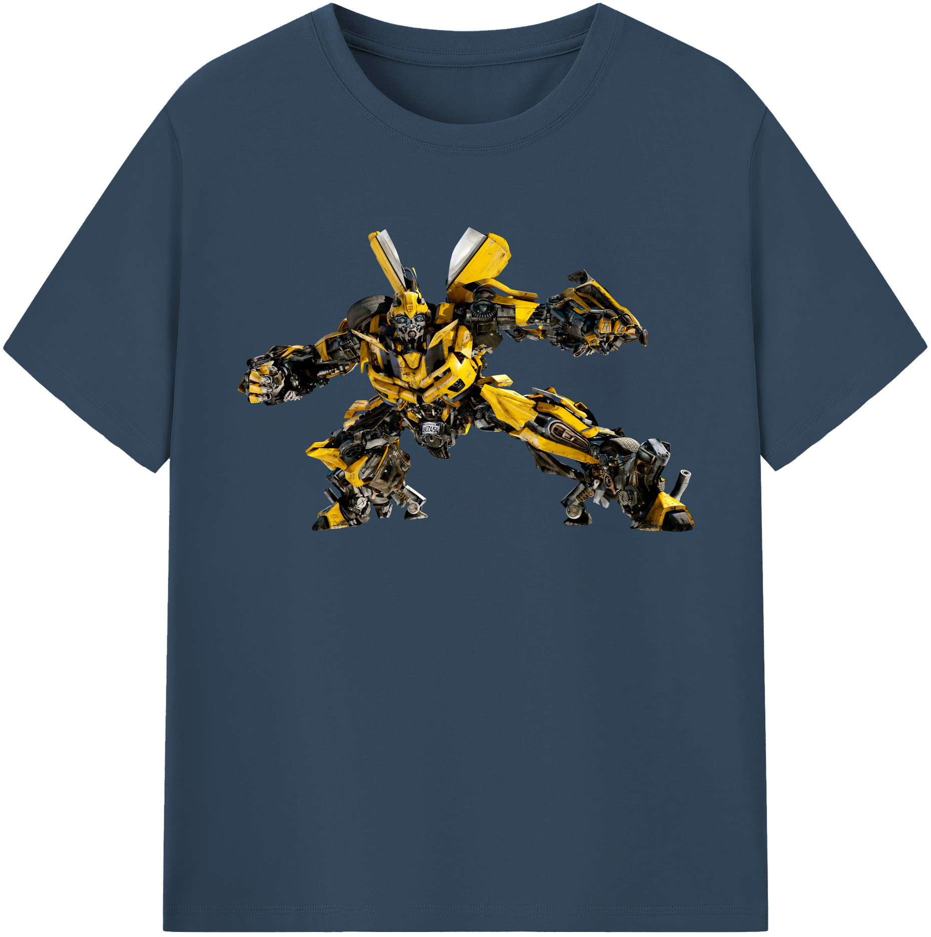 （画像用） Transformers トランスフォーマー レディースカジュアルプリントTシャツ（綿100％）