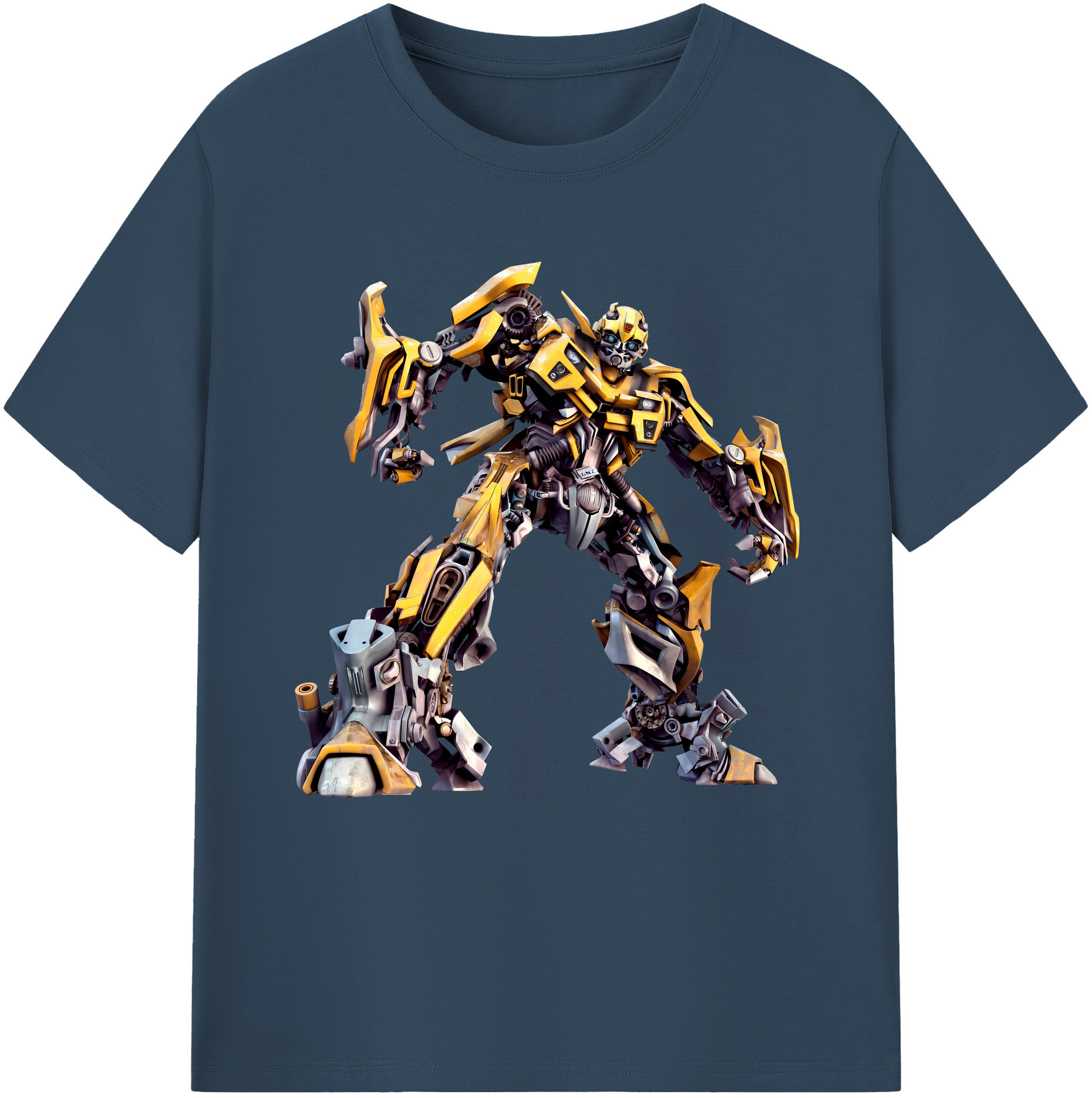 （画像用） Transformers トランスフォーマー レディースカジュアルプリントTシャツ（綿100％）