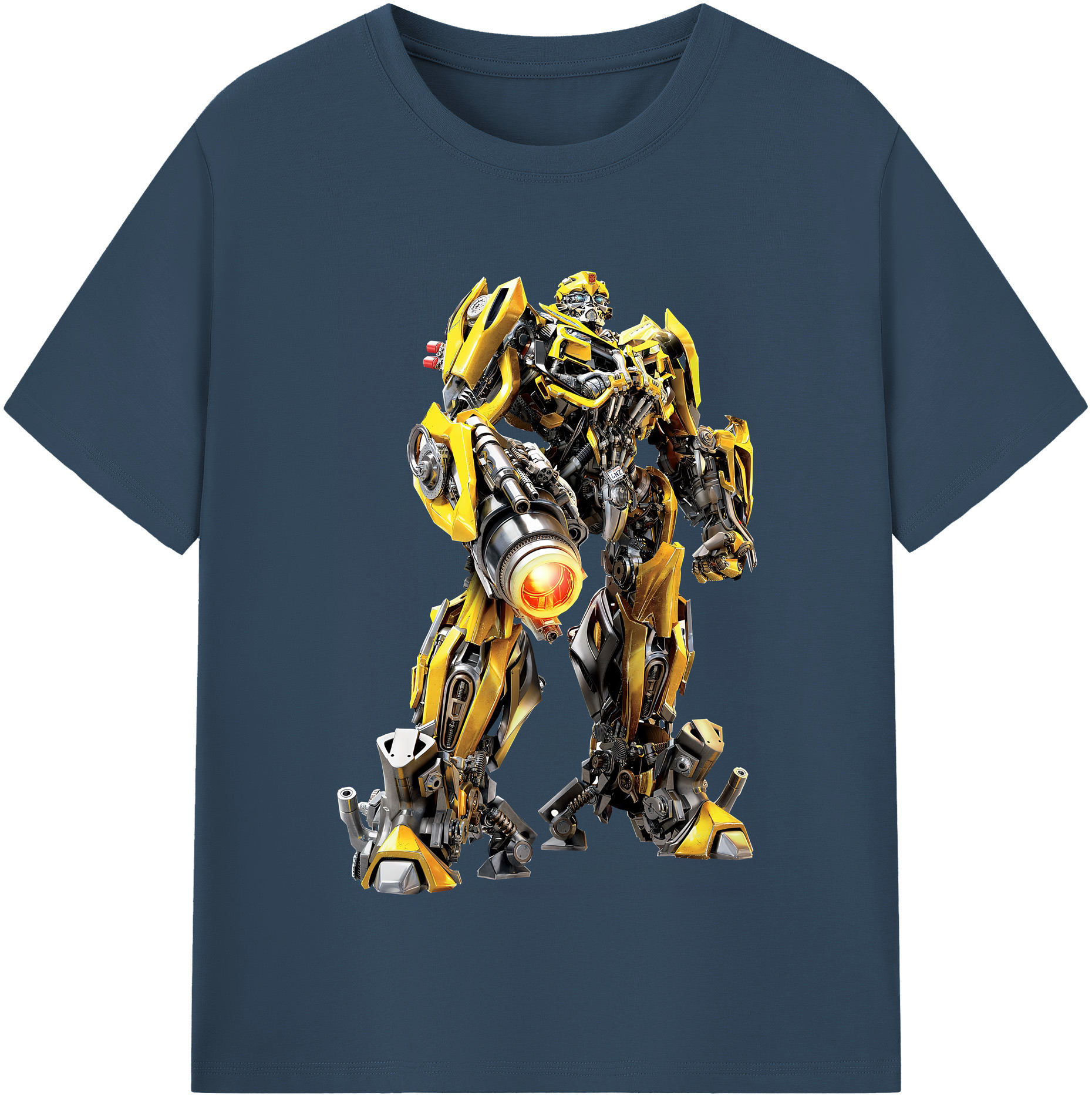 （画像用） Transformers トランスフォーマー レディースカジュアルプリントTシャツ（綿100％）