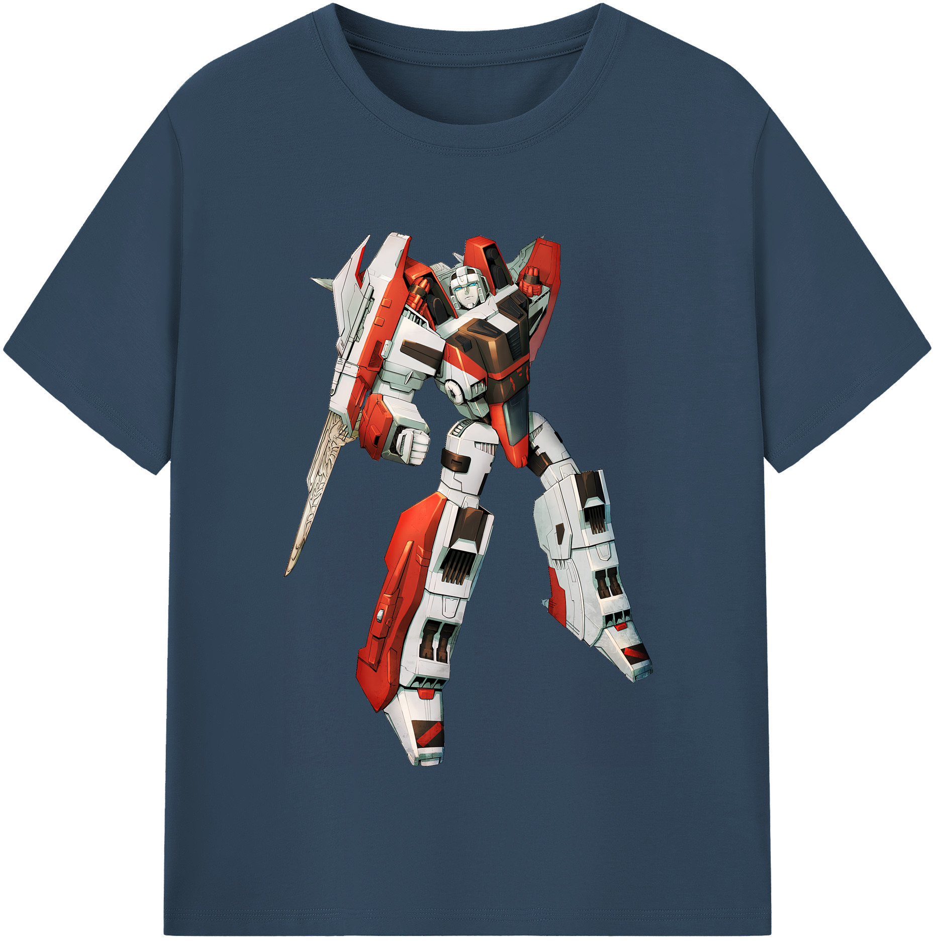 （画像用） Transformers トランスフォーマー レディースカジュアルプリントTシャツ（綿100％）