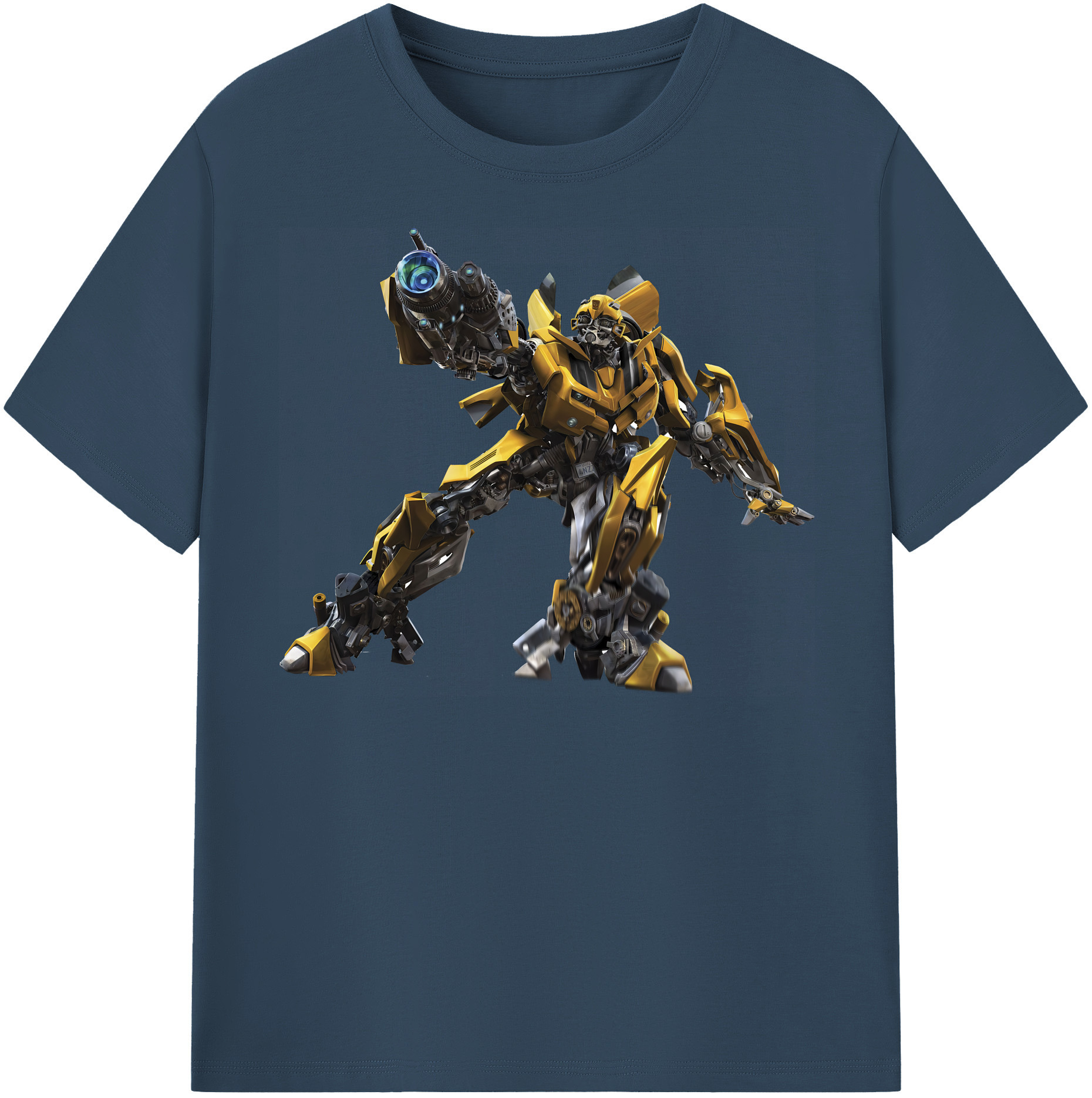 （画像用） Transformers トランスフォーマー レディースカジュアルプリントTシャツ（綿100％）