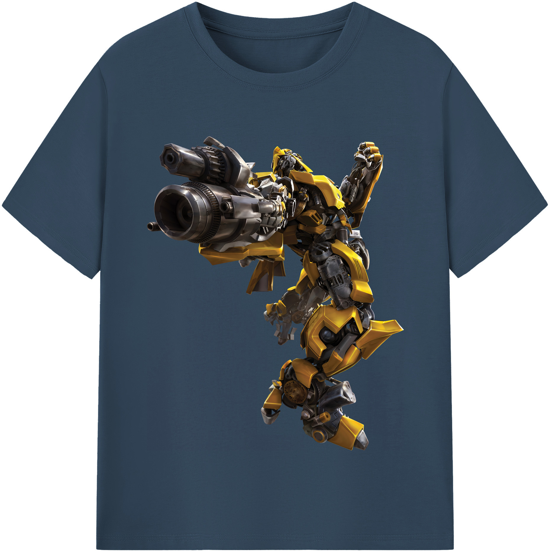 （画像用） Transformers トランスフォーマー レディースカジュアルプリントTシャツ（綿100％）