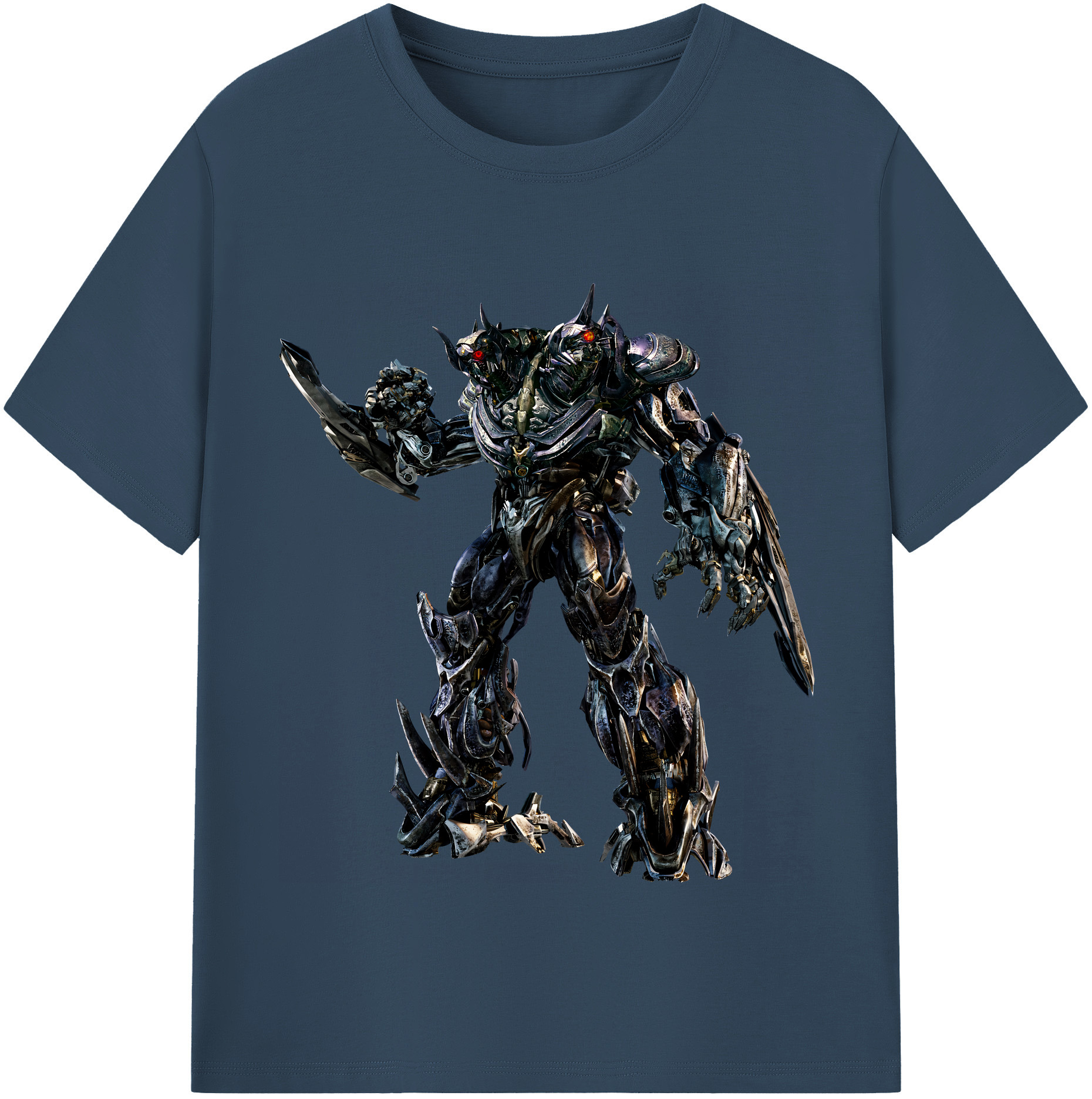 （画像用） Transformers トランスフォーマー レディースカジュアルプリントTシャツ（綿100％）