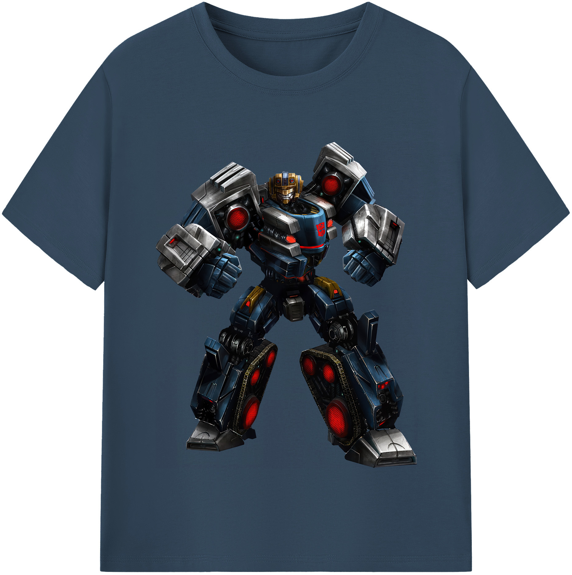 （画像用） Transformers トランスフォーマー レディースカジュアルプリントTシャツ（綿100％）