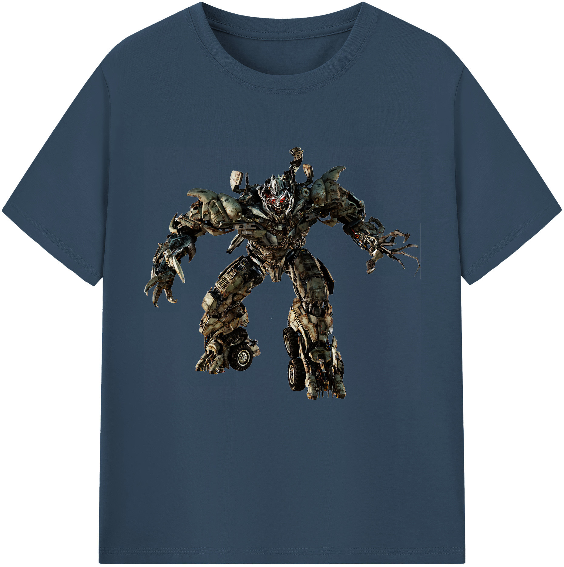 （画像用） Transformers トランスフォーマー レディースカジュアルプリントTシャツ（綿100％）