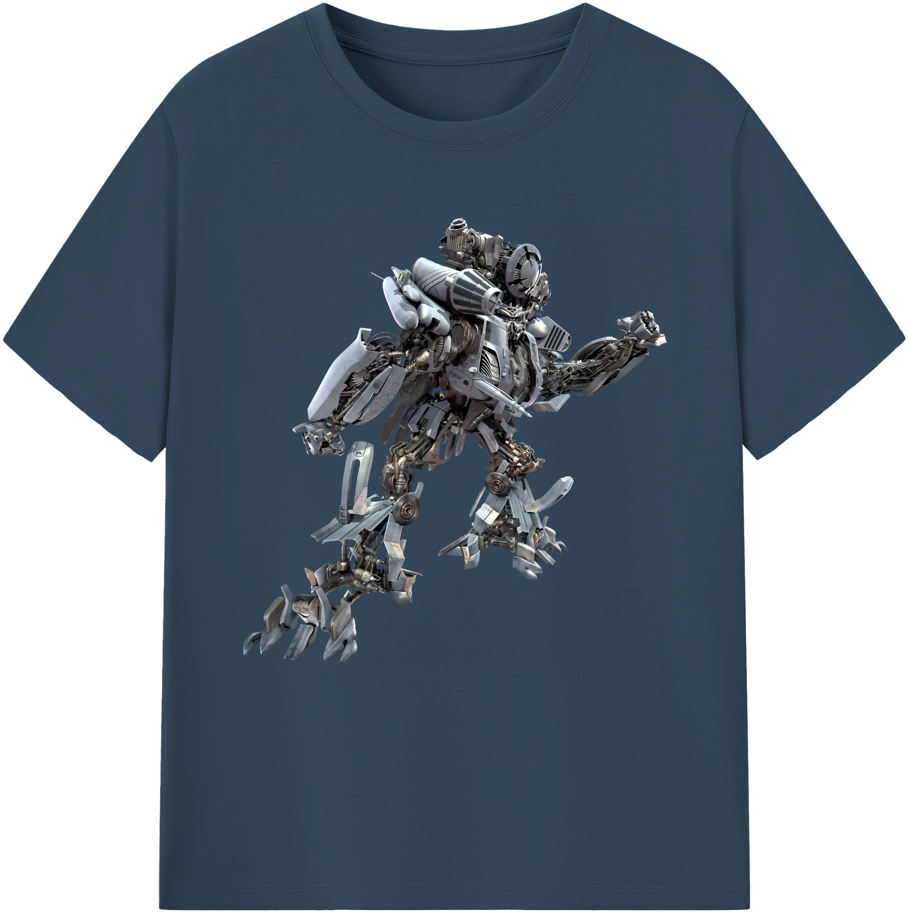 （画像用） Transformers トランスフォーマー レディースカジュアルプリントTシャツ（綿100％）