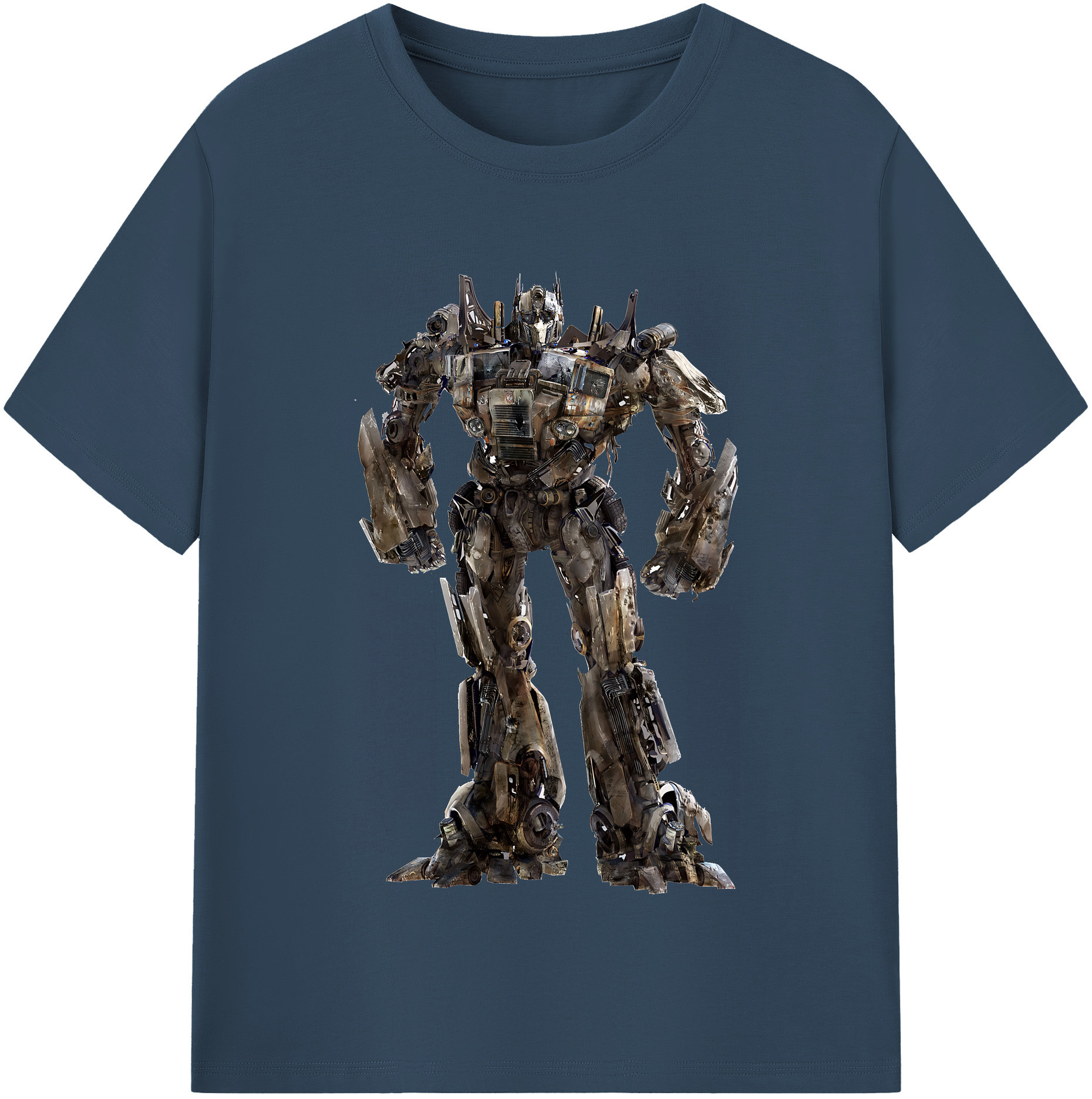（画像用） Transformers トランスフォーマー レディースカジュアルプリントTシャツ（綿100％）