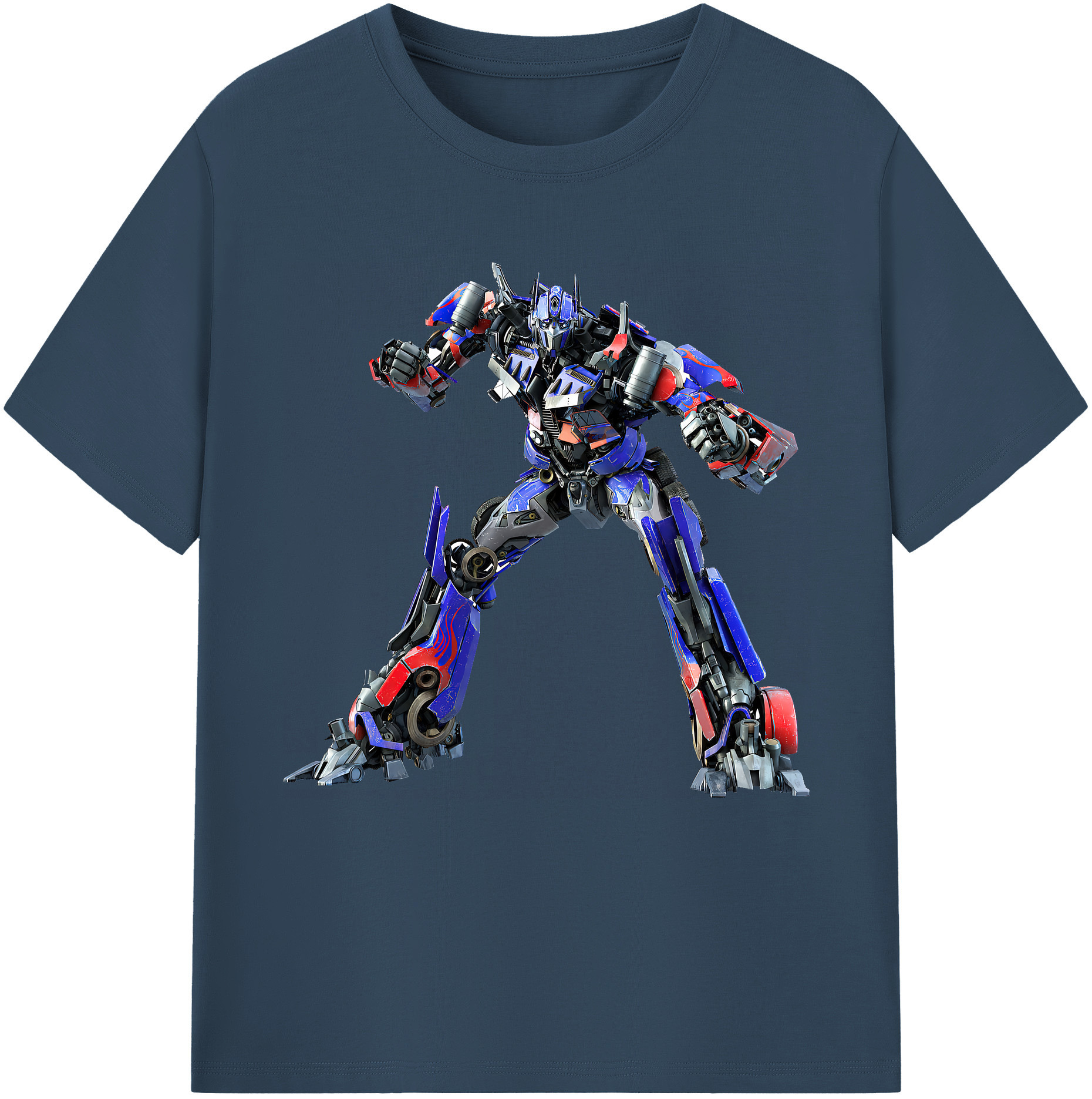 （画像用） Transformers トランスフォーマー レディースカジュアルプリントTシャツ（綿100％）