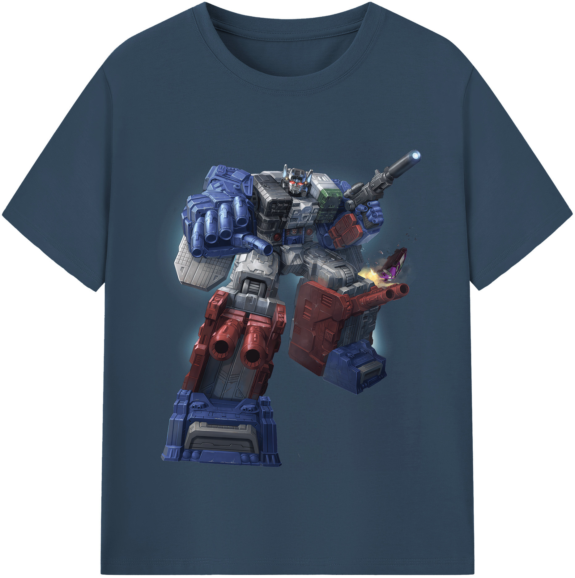 （画像用） Transformers トランスフォーマー レディースカジュアルプリントTシャツ（綿100％）
