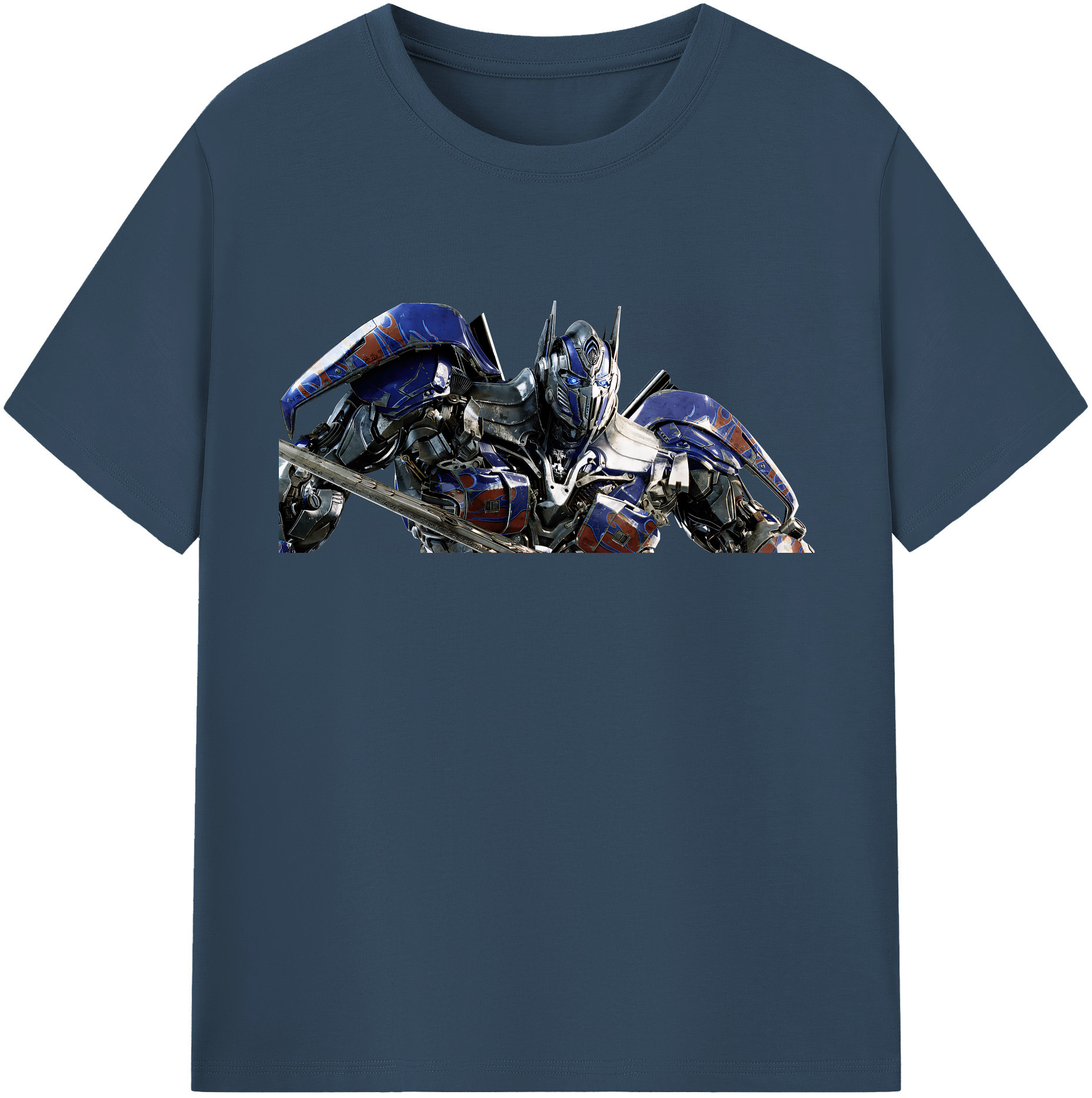 （画像用） Transformers トランスフォーマー レディースカジュアルプリントTシャツ（綿100％）