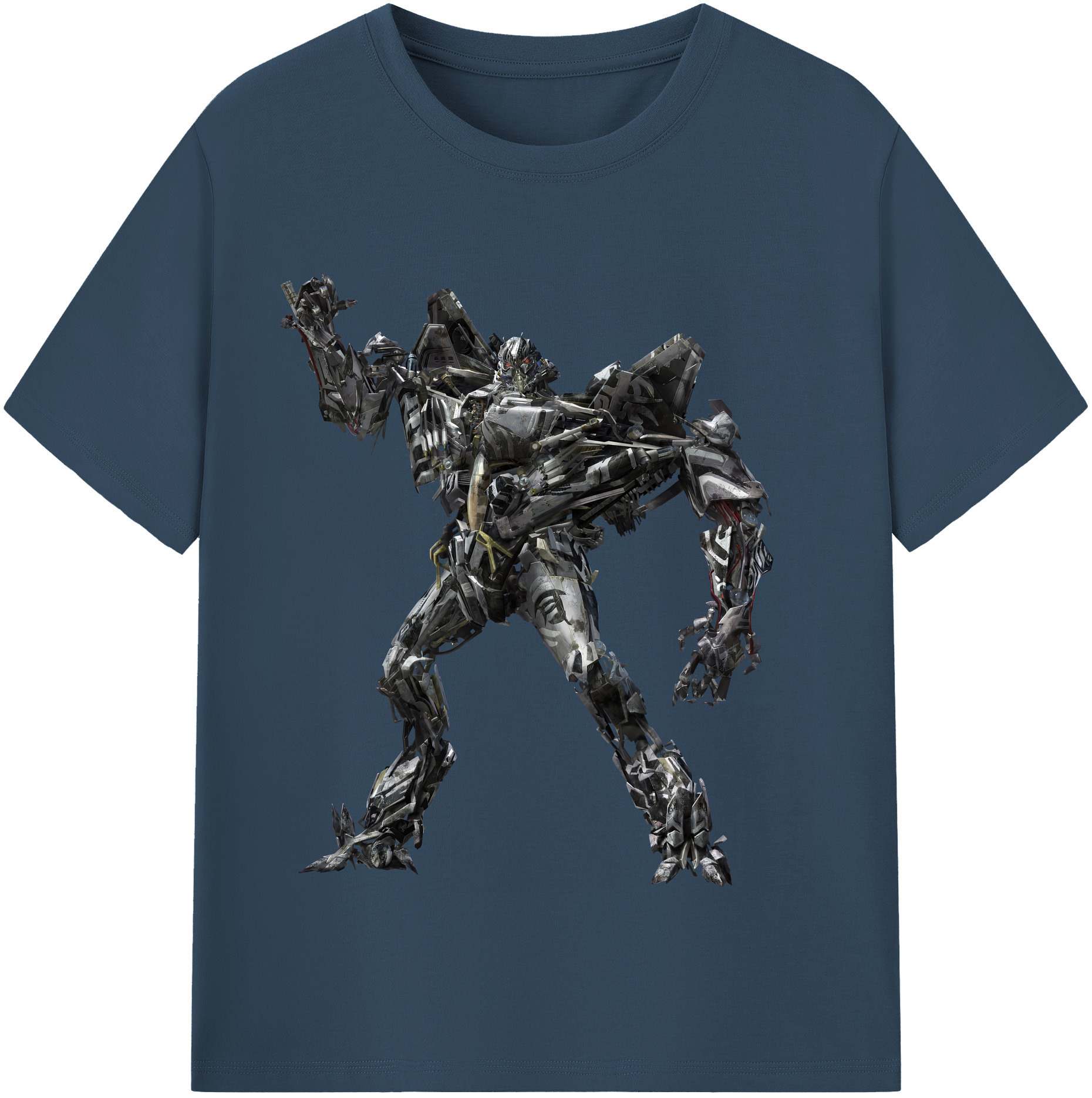 （画像用） Transformers トランスフォーマー レディースカジュアルプリントTシャツ（綿100％）