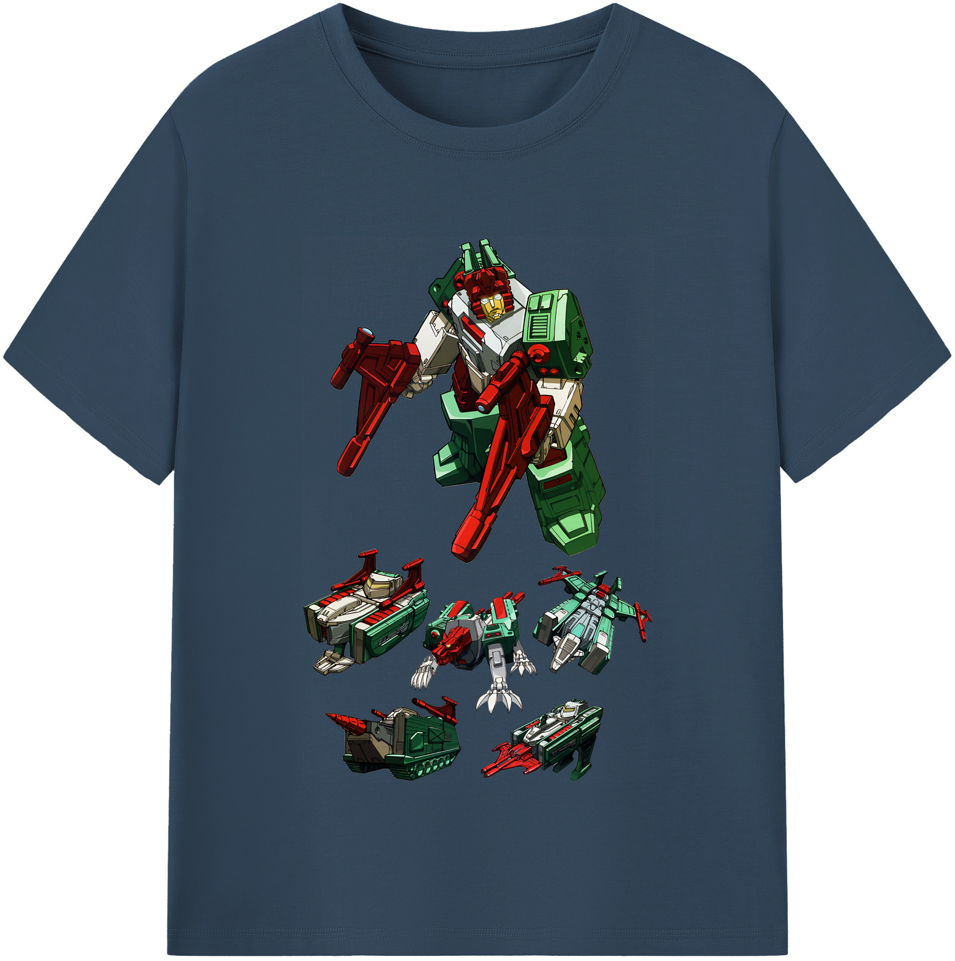 （画像用） Transformers トランスフォーマー レディースカジュアルプリントTシャツ（綿100％）