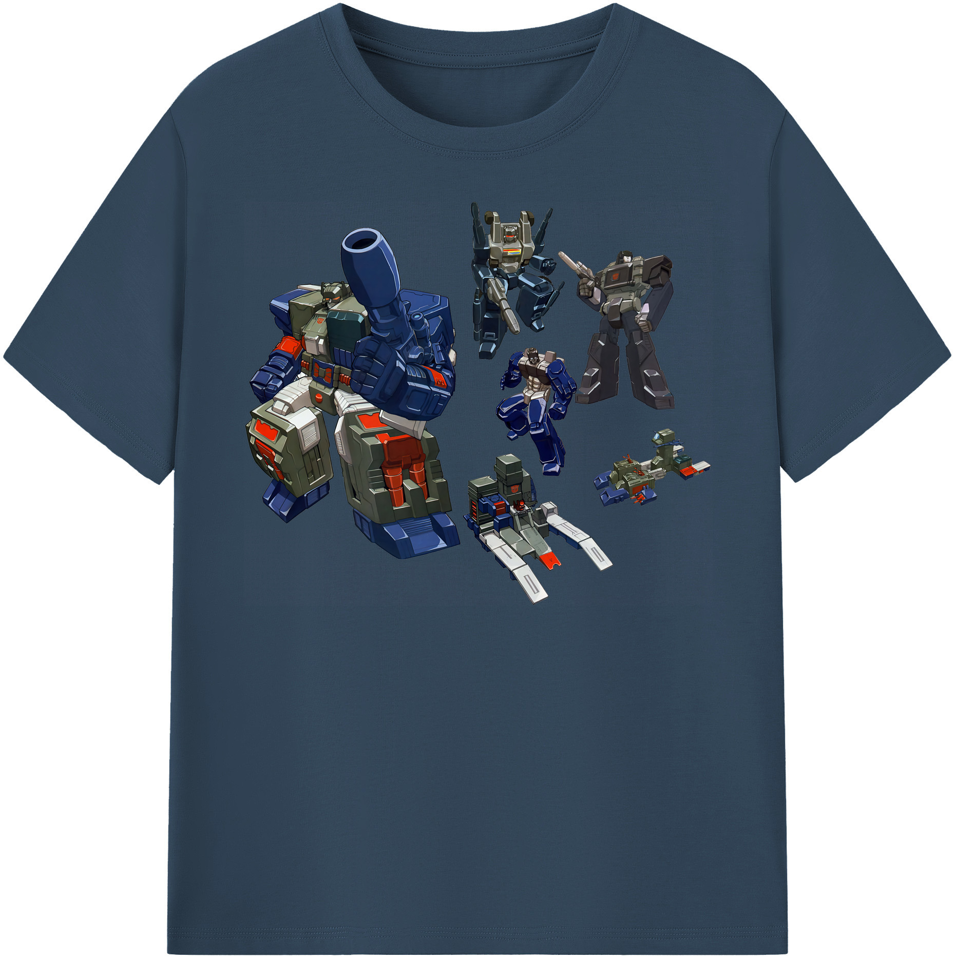 （画像用） Transformers トランスフォーマー レディースカジュアルプリントTシャツ（綿100％）