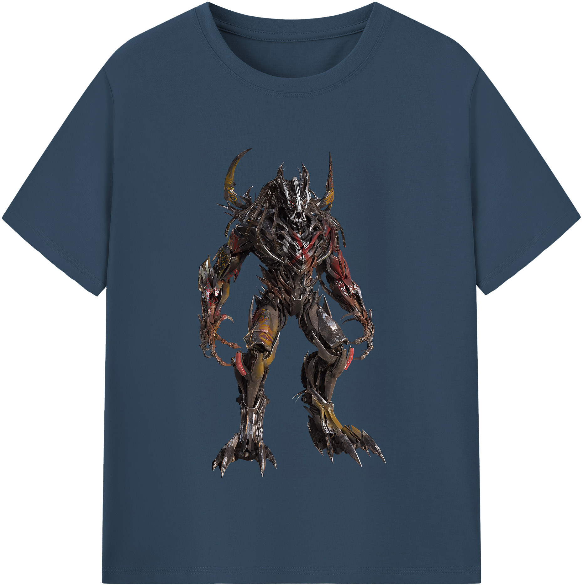 （画像用） Transformers トランスフォーマー レディースカジュアルプリントTシャツ（綿100％）
