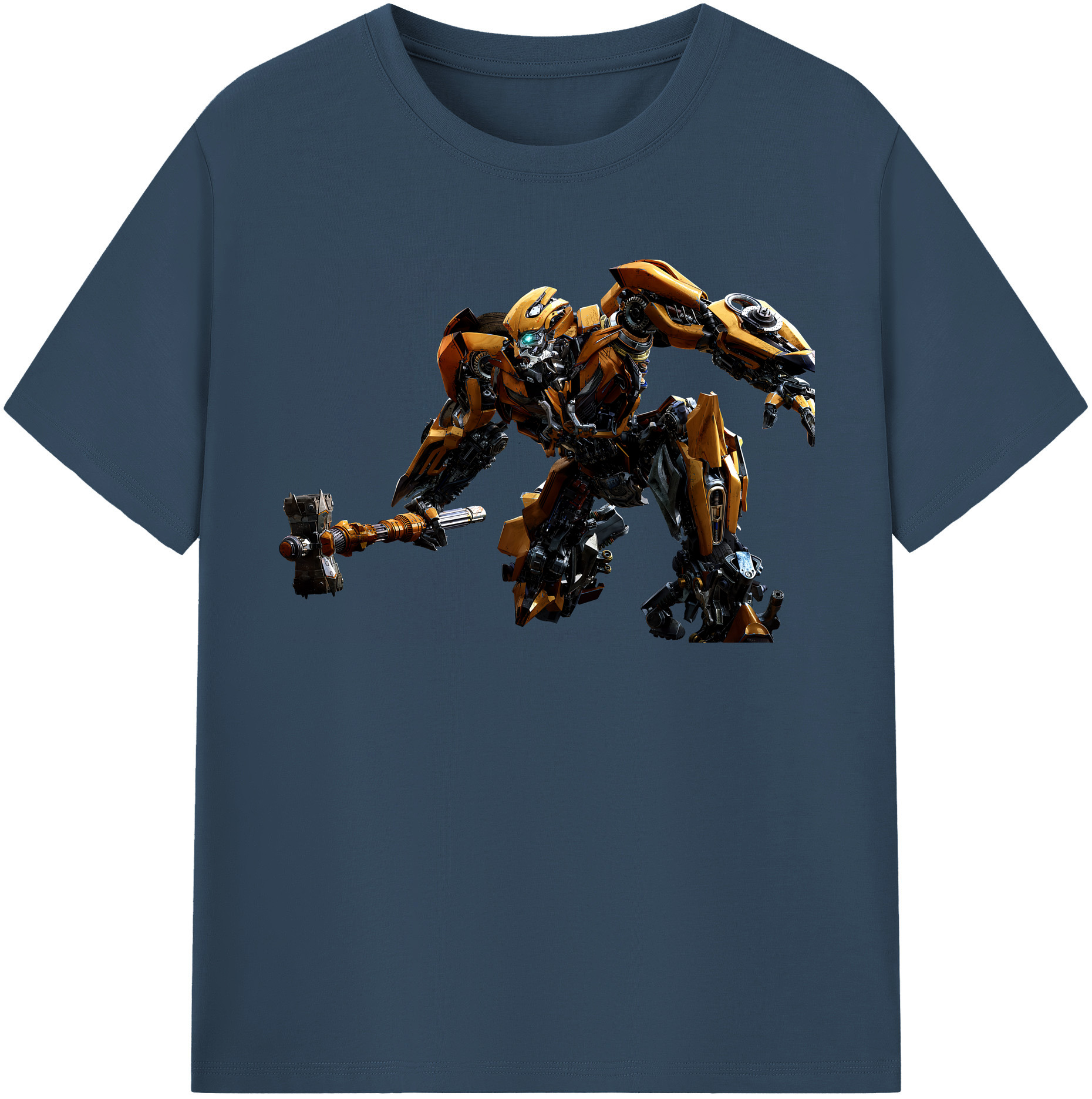 （画像用） Transformers トランスフォーマー レディースカジュアルプリントTシャツ（綿100％）