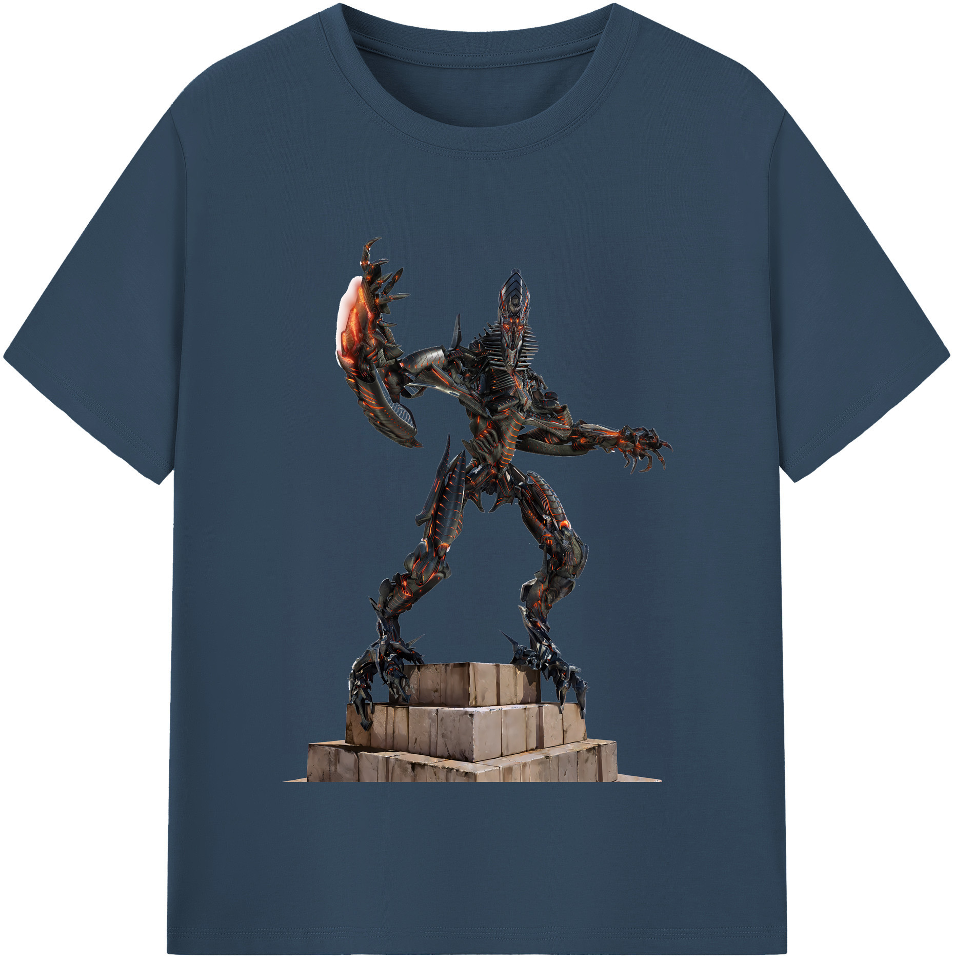 （画像用） Transformers トランスフォーマー レディースカジュアルプリントTシャツ（綿100％）