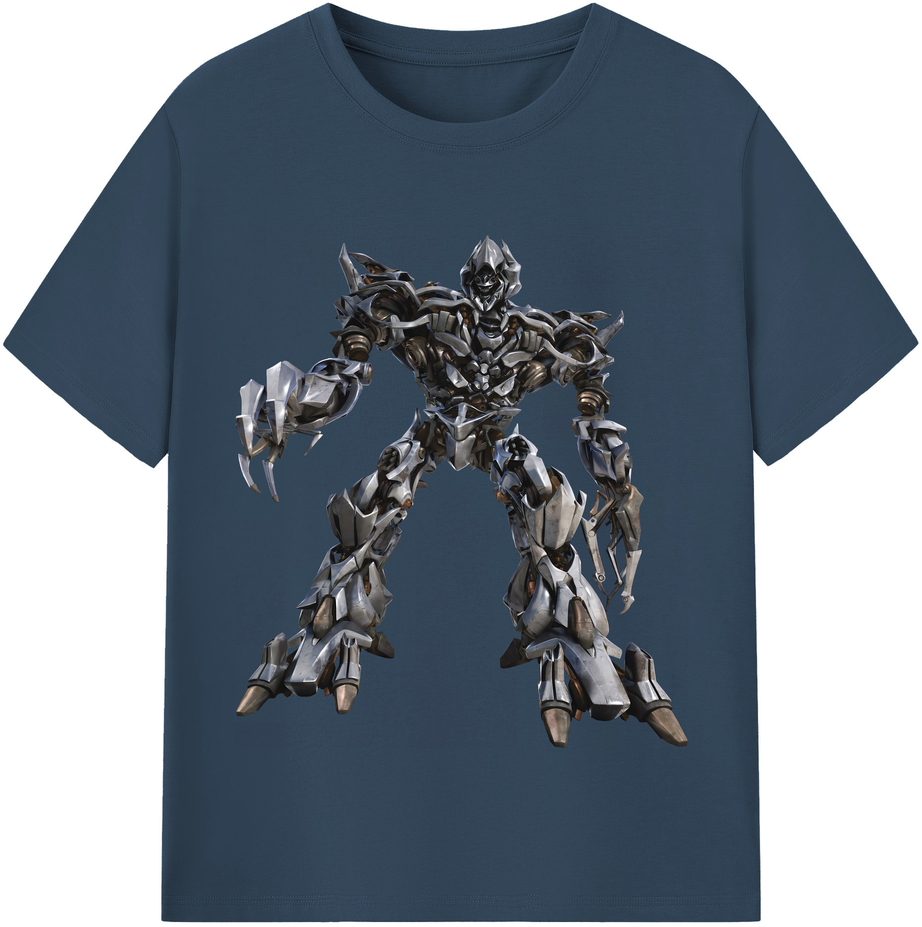 （画像用） Transformers トランスフォーマー レディースカジュアルプリントTシャツ（綿100％）