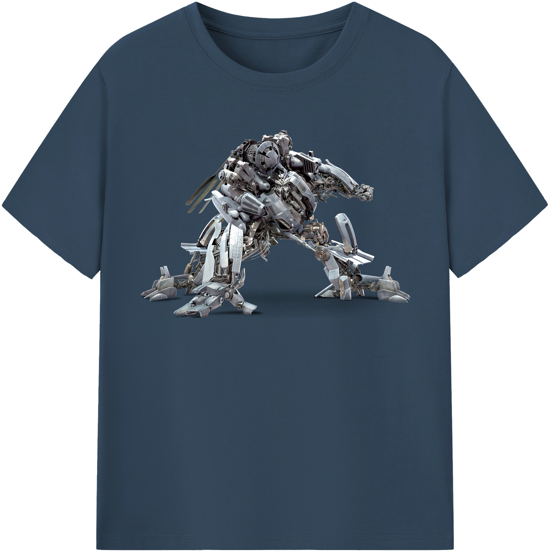 （画像用） Transformers トランスフォーマー レディースカジュアルプリントTシャツ（綿100％）
