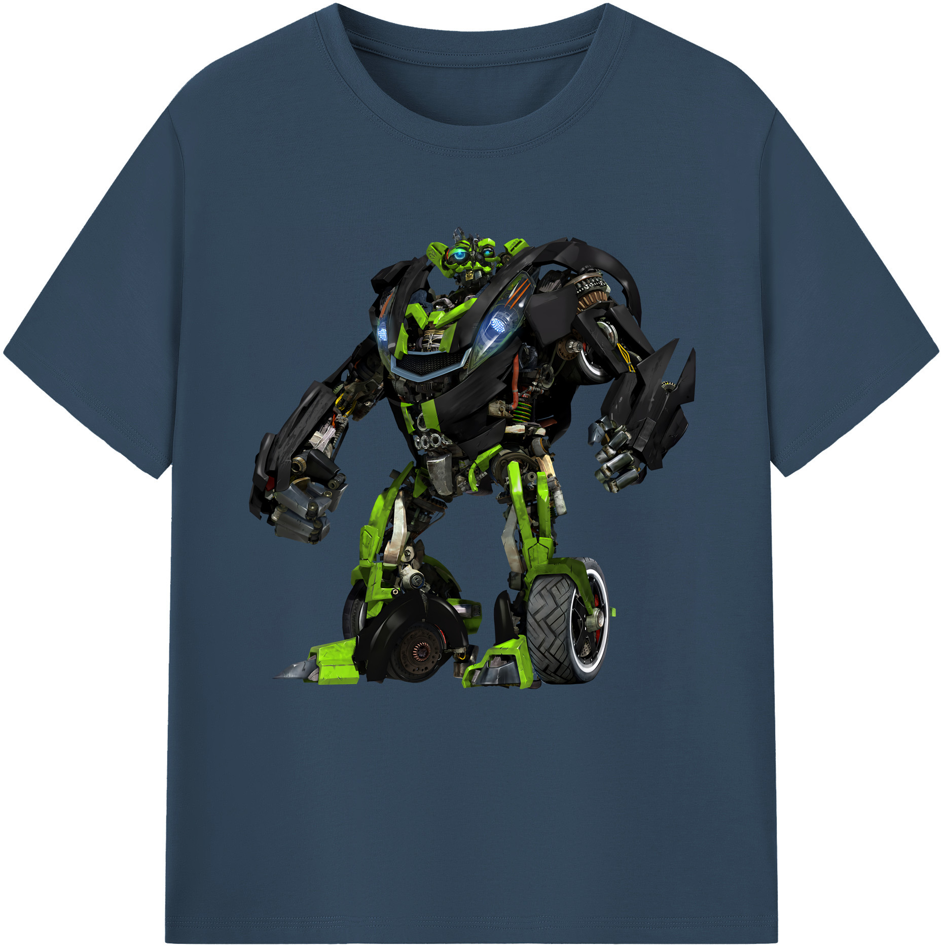 （画像用） Transformers トランスフォーマー レディースカジュアルプリントTシャツ（綿100％）