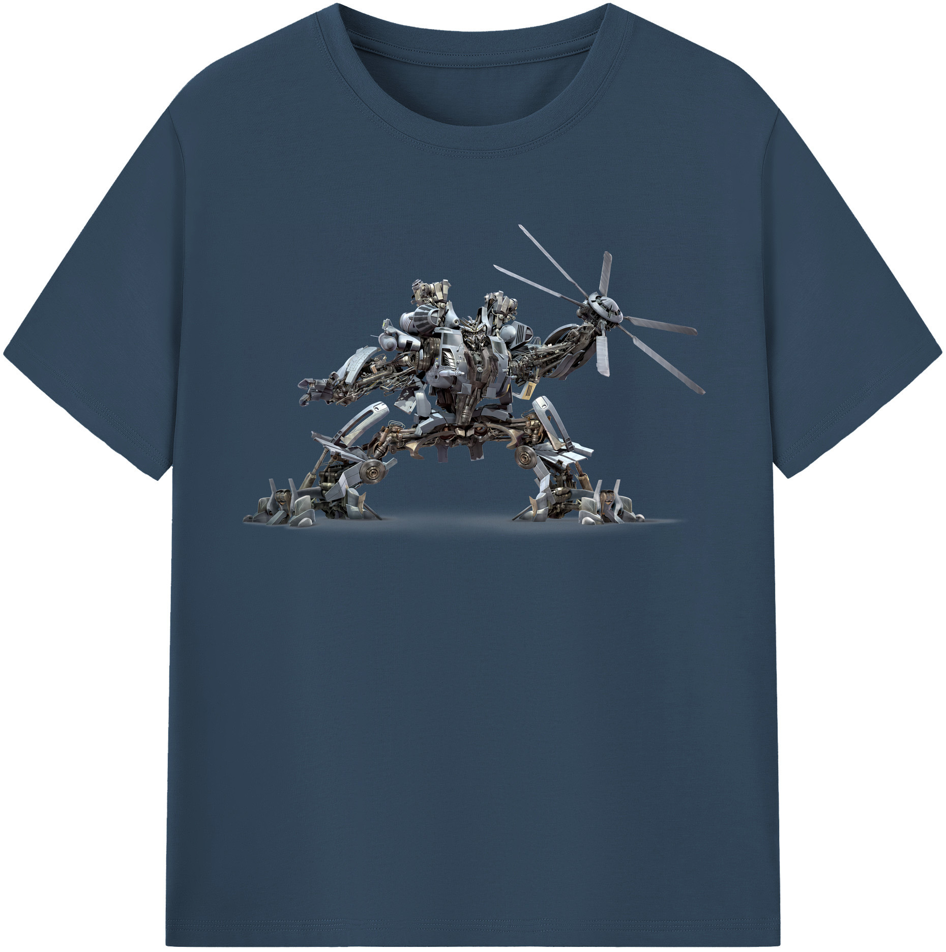 （画像用） Transformers トランスフォーマー レディースカジュアルプリントTシャツ（綿100％）