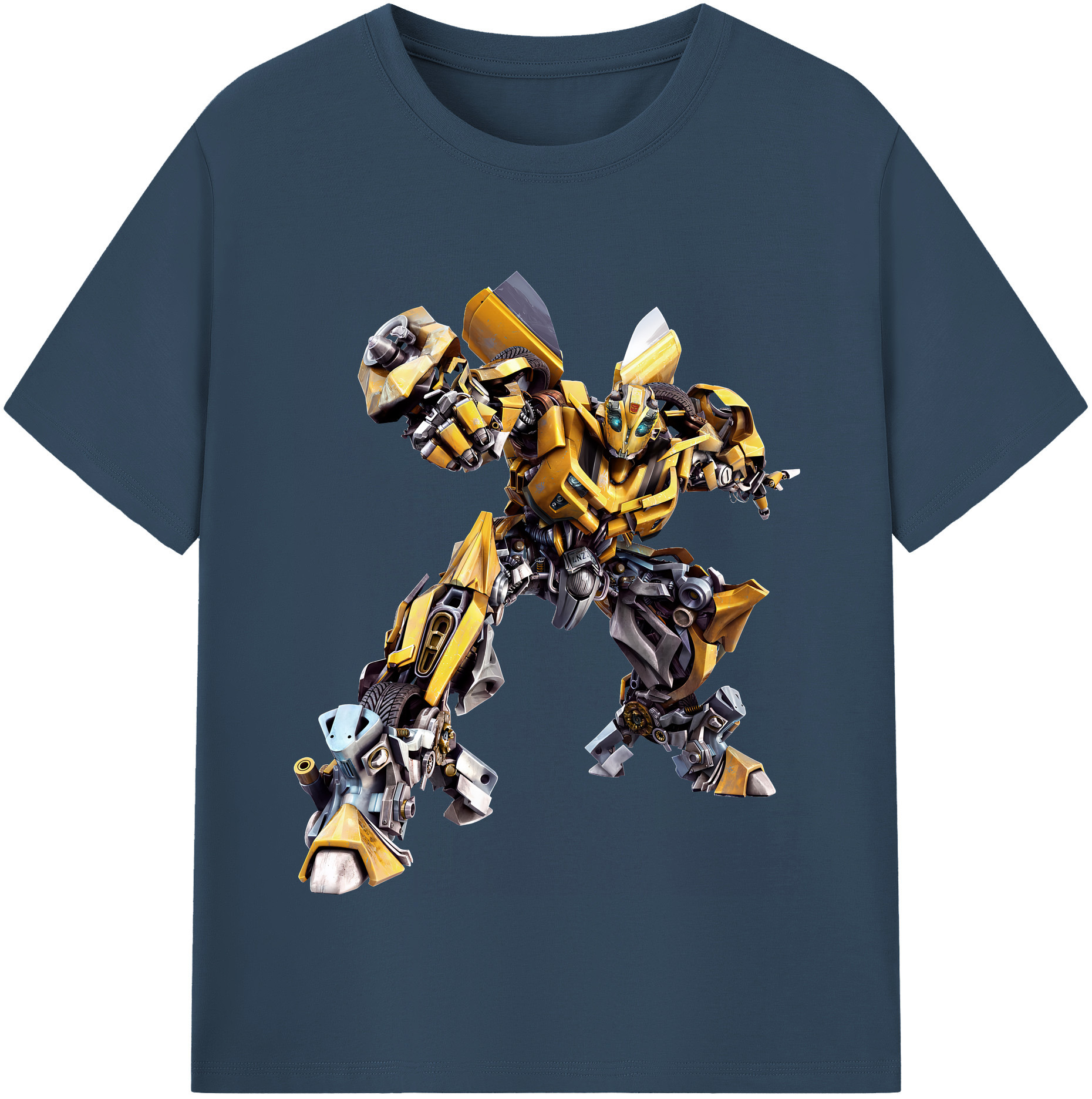 （画像用） Transformers トランスフォーマー レディースカジュアルプリントTシャツ（綿100％）