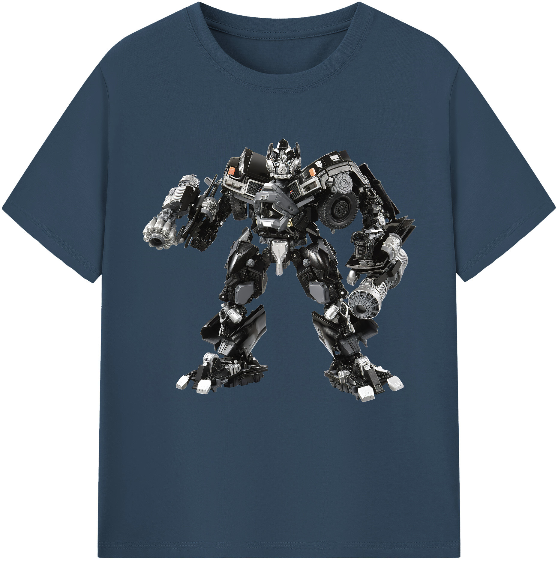 （画像用） Transformers トランスフォーマー レディースカジュアルプリントTシャツ（綿100％）